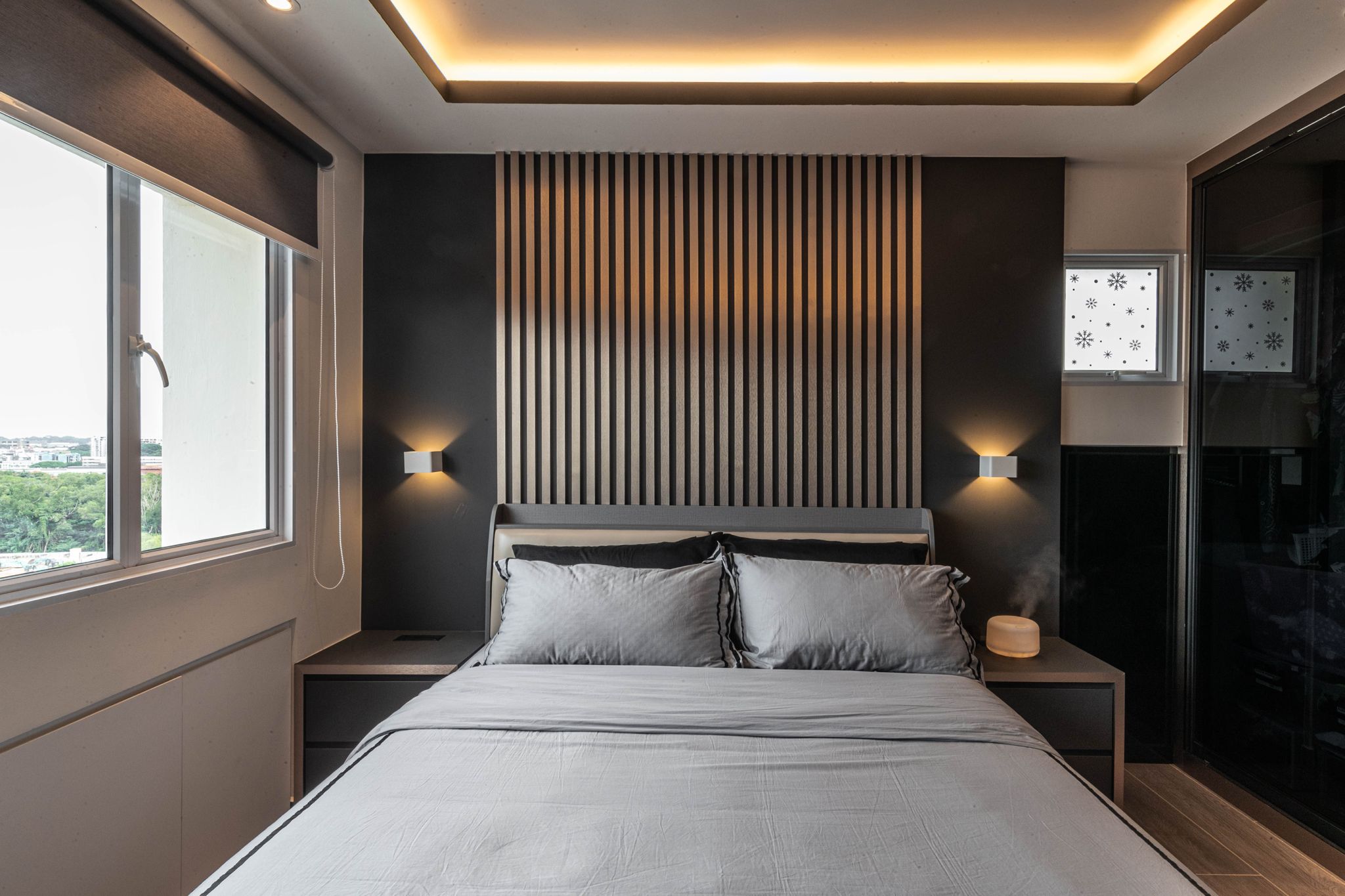 Modern Design - Bedroom - HDB Executive Apartment - Design by Swiss Interior Design Pte Ltd