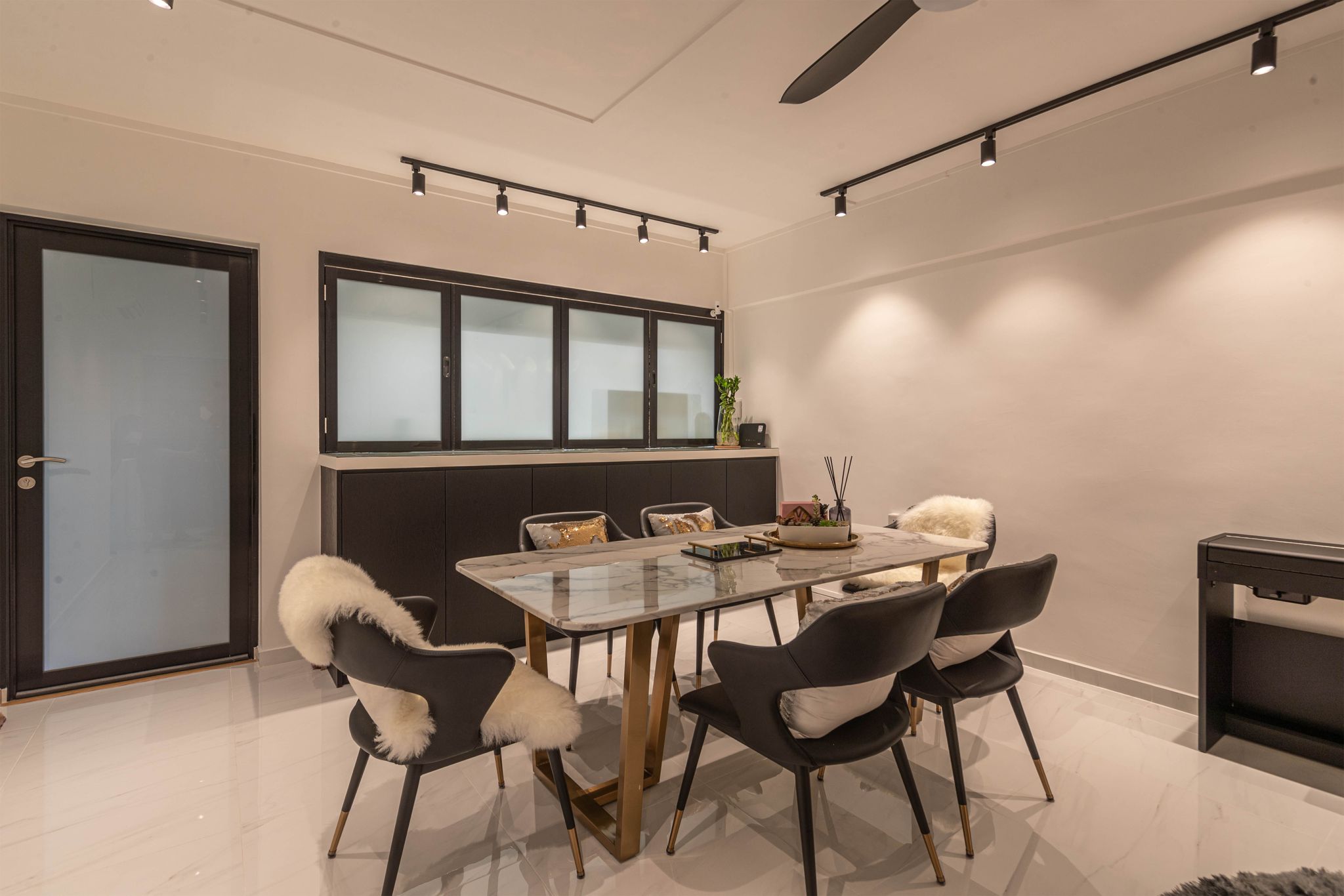 Modern Design - Dining Room - HDB 3 Room - Design by Swiss Interior Design Pte Ltd
