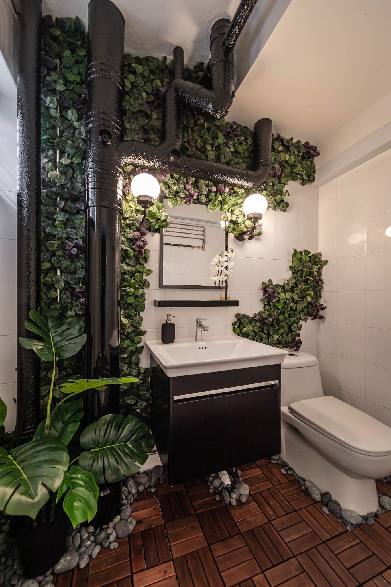 Modern Design - Bathroom - HDB 3 Room - Design by Swiss Interior Design Pte Ltd