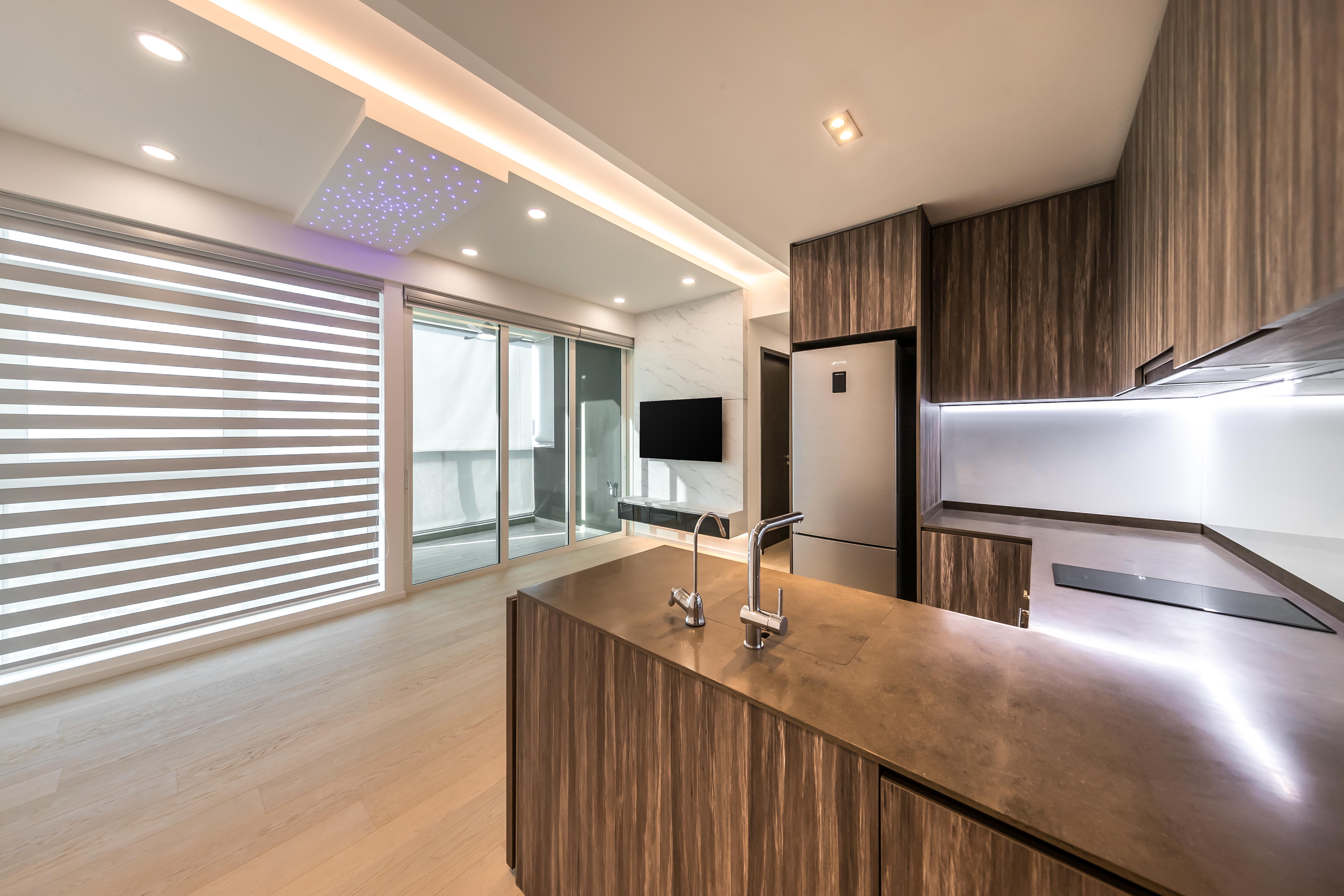 Minimalist Design - Kitchen - Condominium - Design by Swiss Interior Design Pte Ltd