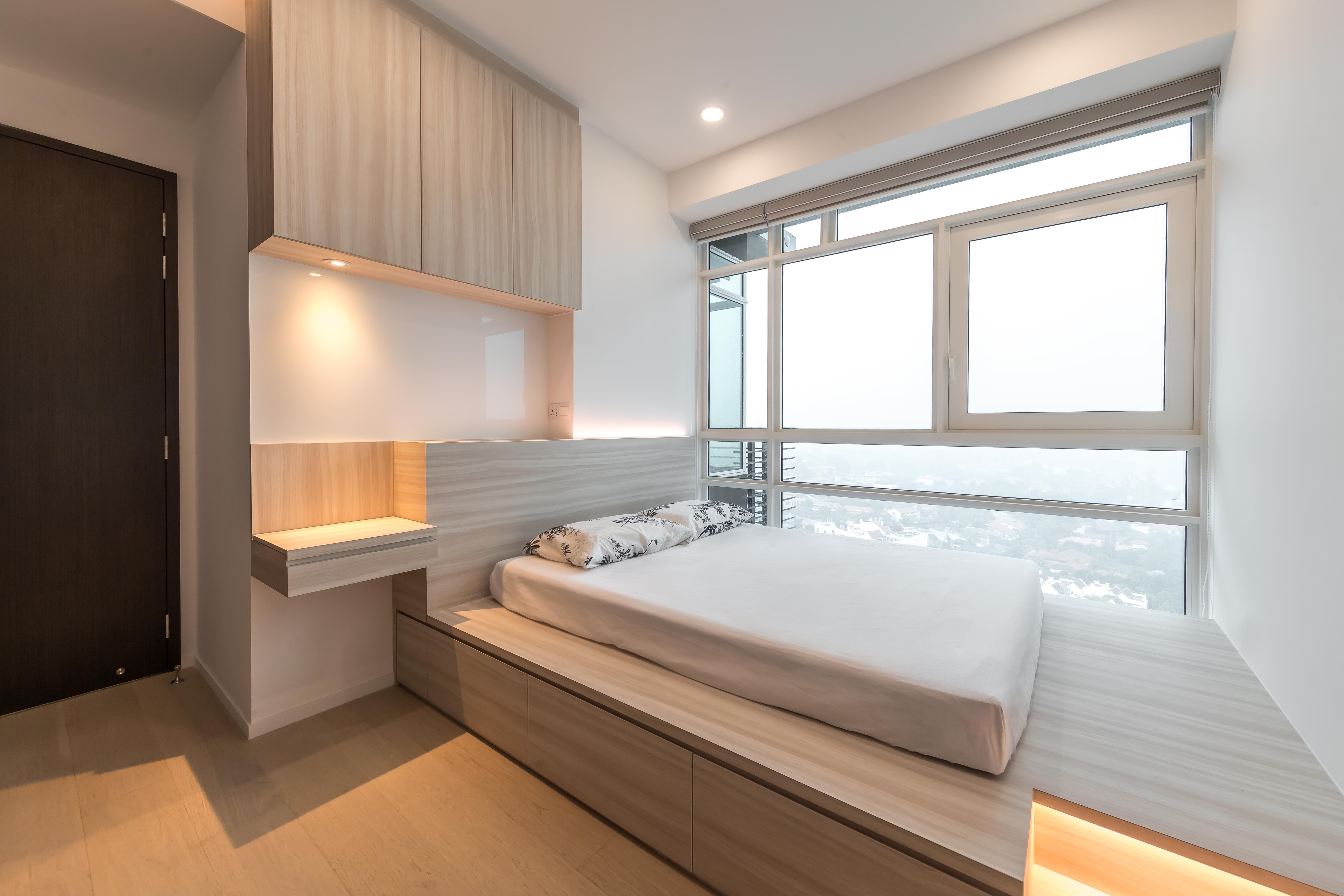 Minimalist Design - Bedroom - Condominium - Design by Swiss Interior Design Pte Ltd