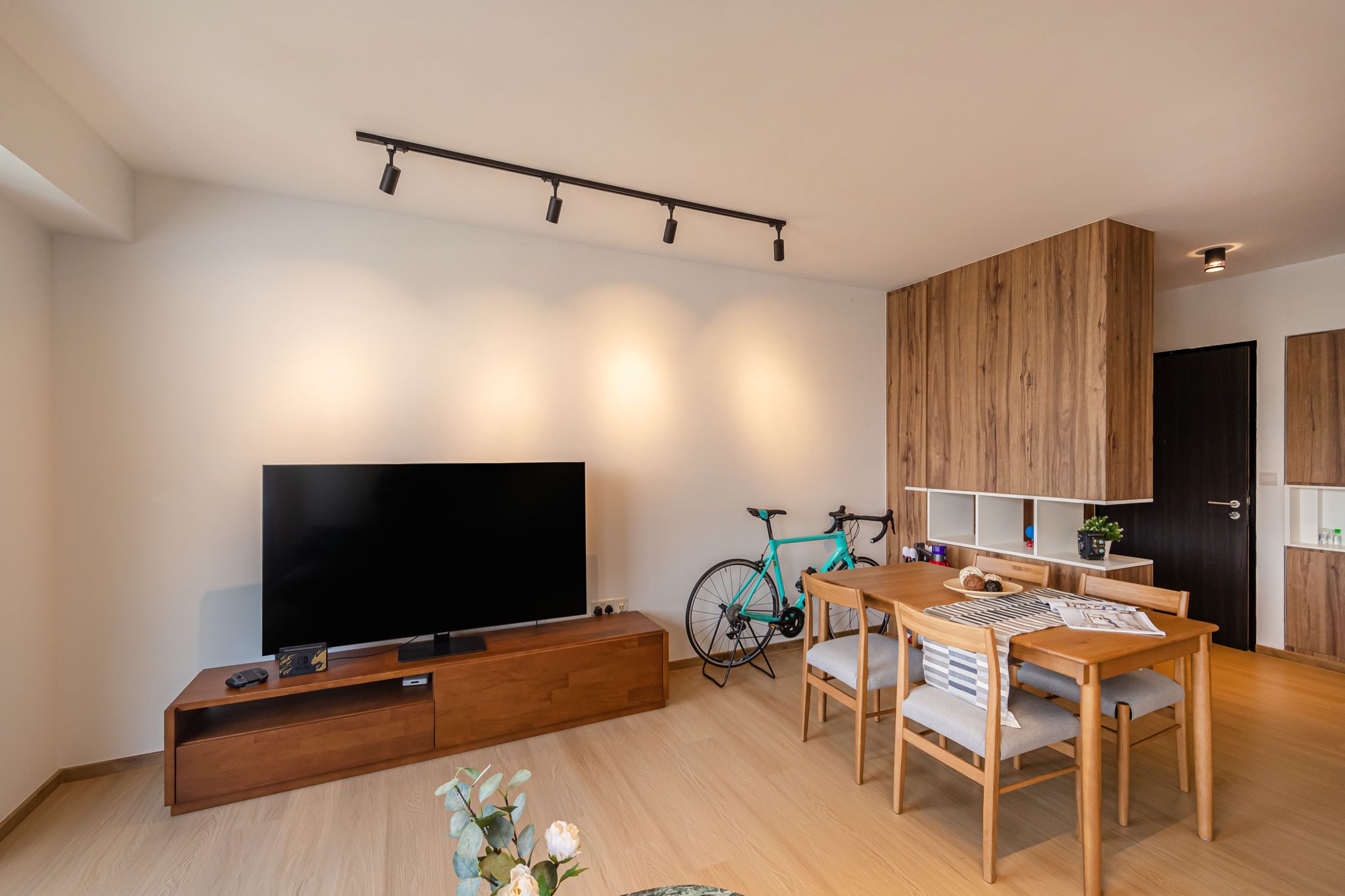 Scandinavian Design - Dining Room - HDB 5 Room - Design by Swiss Interior Design Pte Ltd