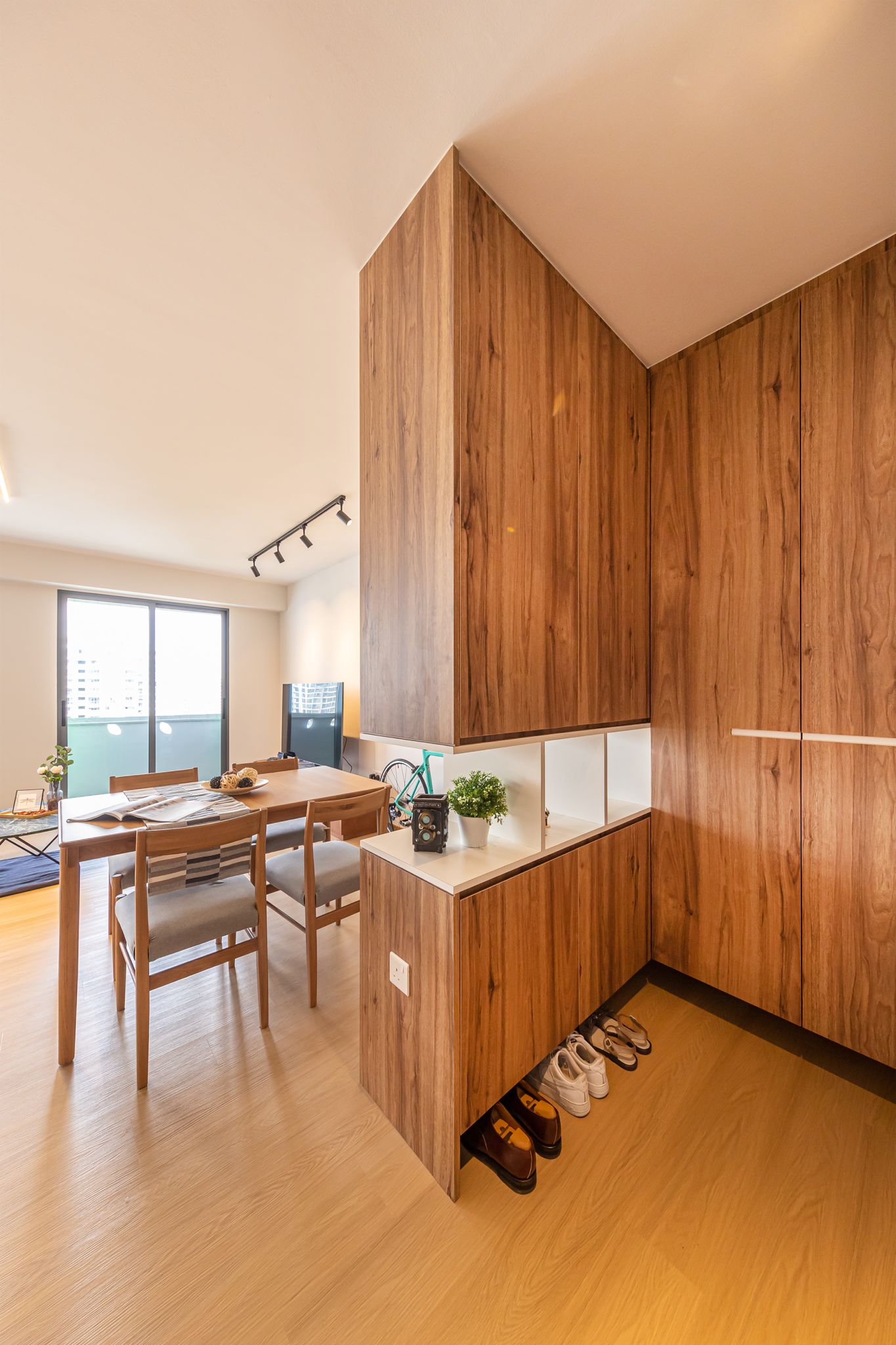 Scandinavian Design - Living Room - HDB 5 Room - Design by Swiss Interior Design Pte Ltd