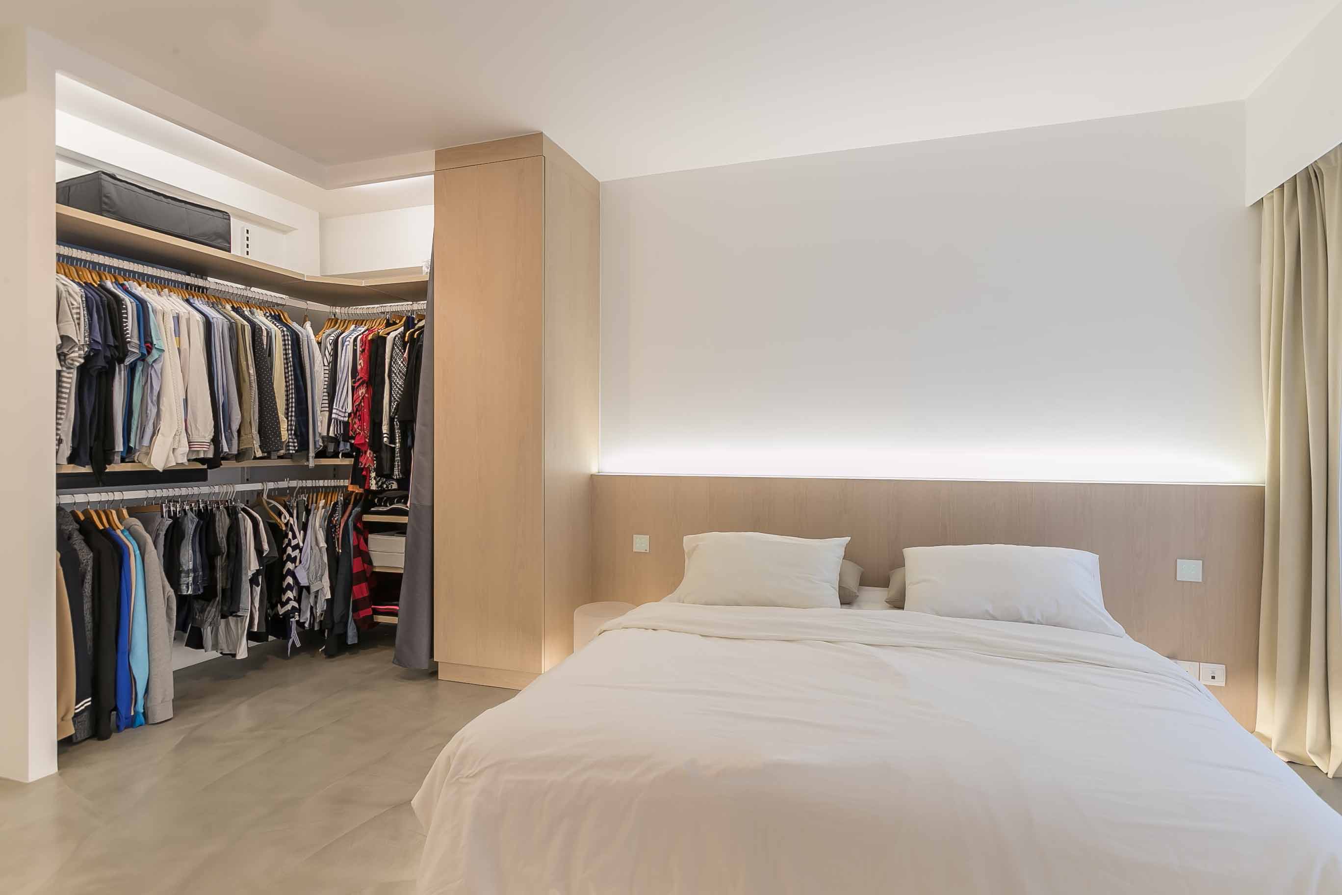 Minimalist Design - Bedroom - HDB 5 Room - Design by Swiss Interior Design Pte Ltd