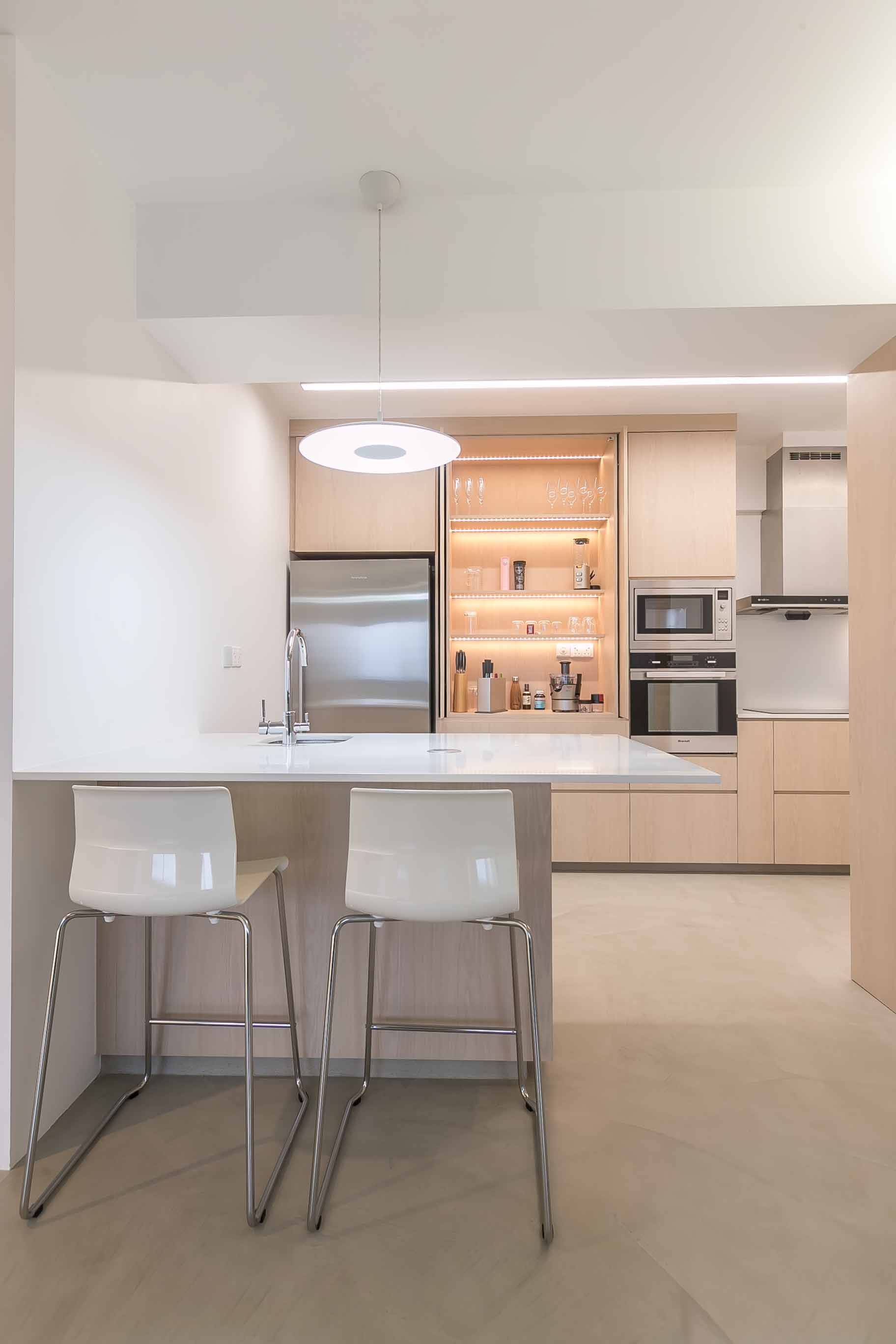 Minimalist Design - Dining Room - HDB 5 Room - Design by Swiss Interior Design Pte Ltd