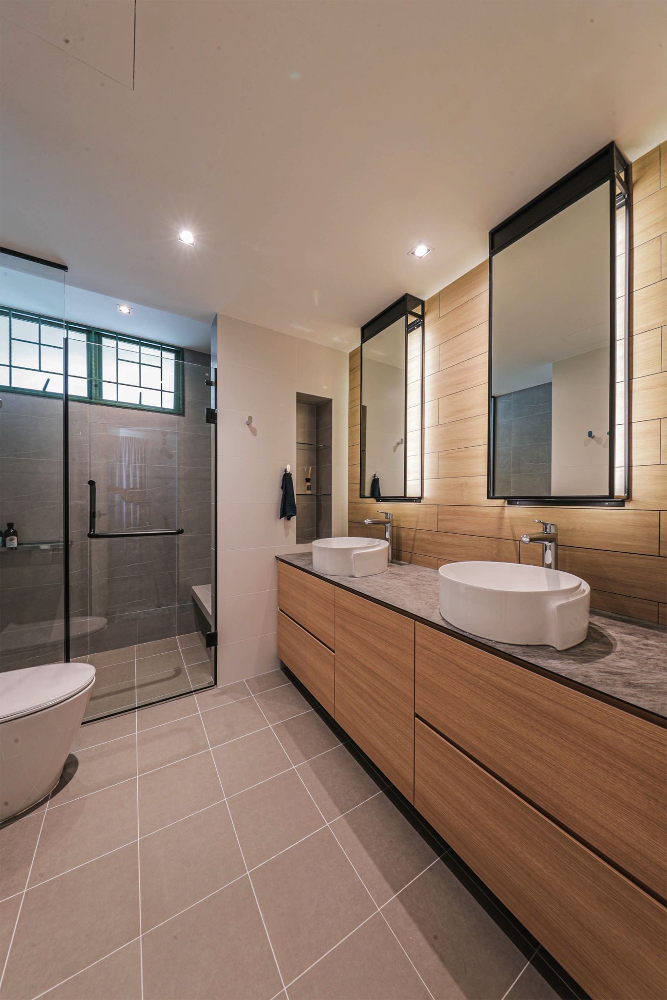 Modern, Scandinavian Design - Bathroom - Condominium - Design by Swiss Interior Design Pte Ltd