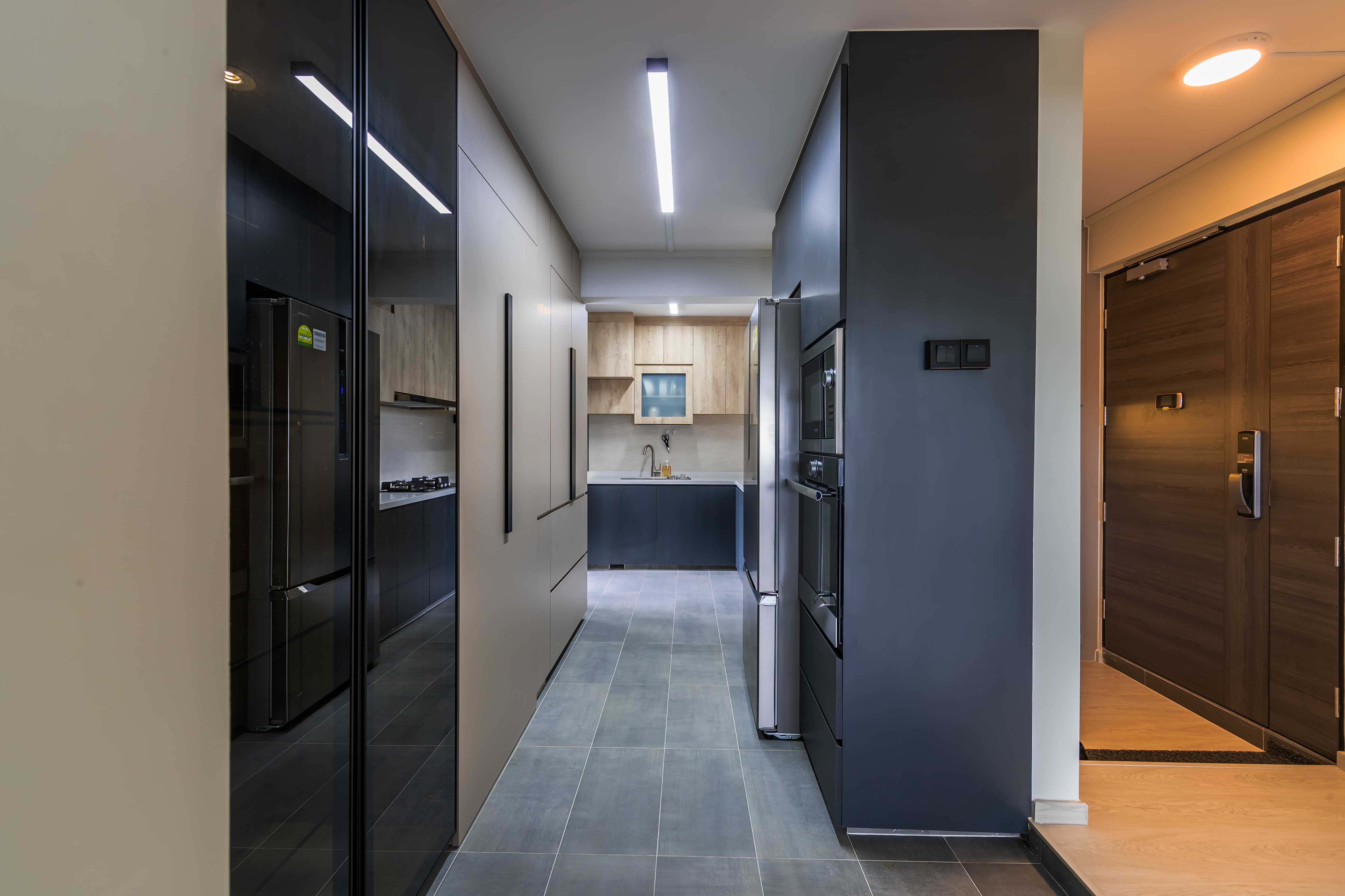Contemporary, Scandinavian Design - Kitchen - HDB 5 Room - Design by Swiss Interior Design Pte Ltd