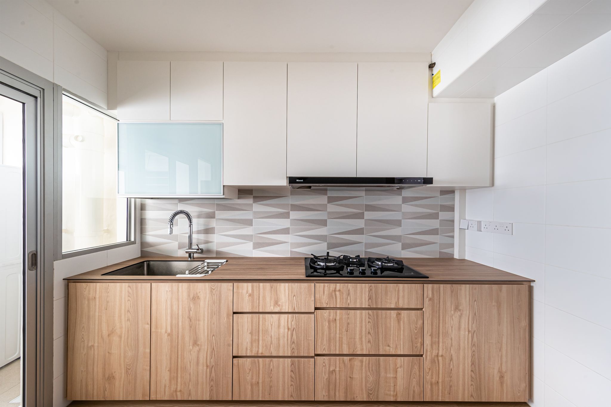 Modern, Scandinavian Design - Kitchen - HDB 4 Room - Design by Swiss Interior Design Pte Ltd