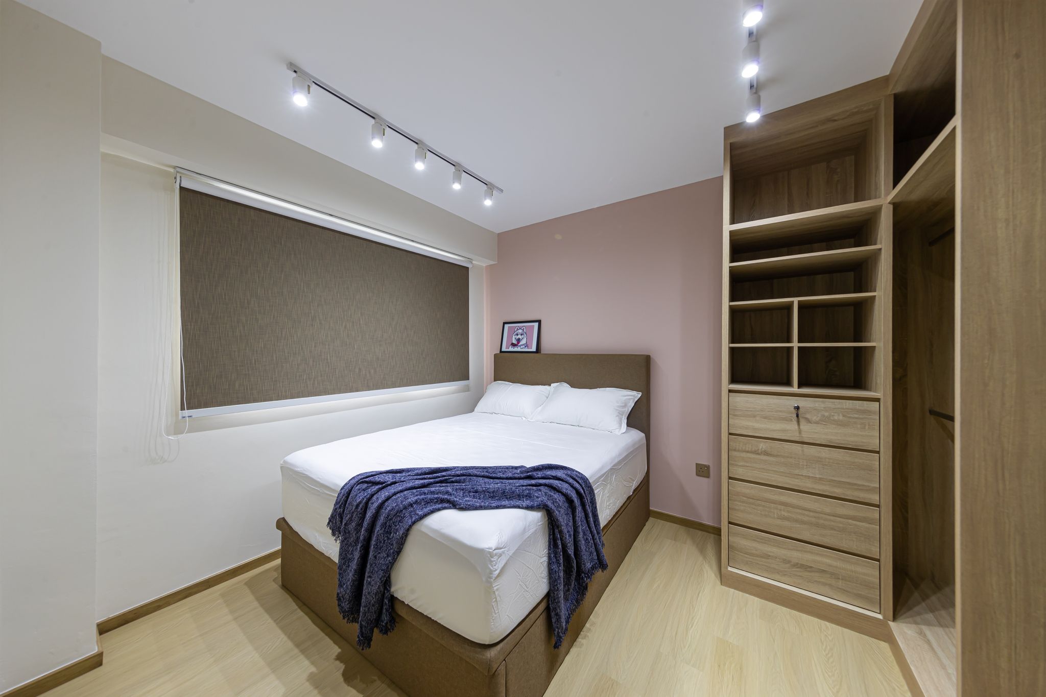 Modern, Scandinavian Design - Bedroom - HDB 4 Room - Design by Swiss Interior Design Pte Ltd