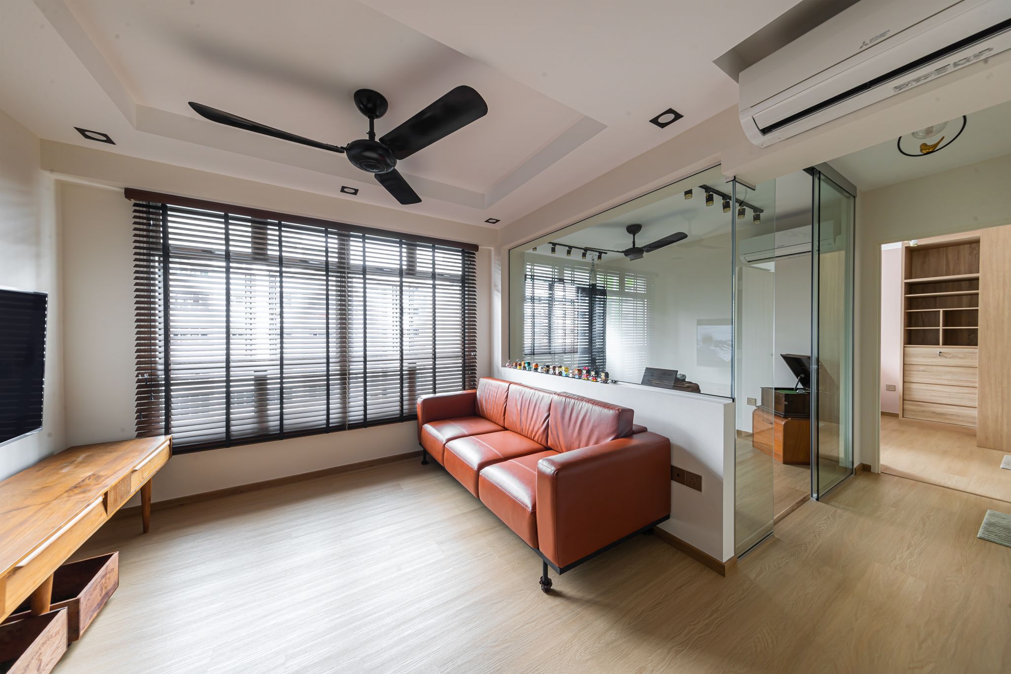 Modern, Scandinavian Design - Living Room - HDB 4 Room - Design by Swiss Interior Design Pte Ltd