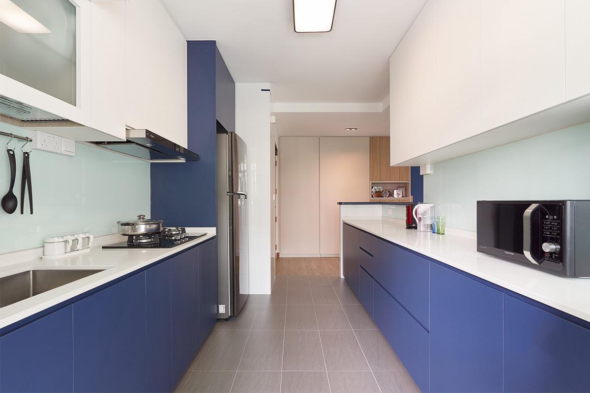 Modern, Scandinavian Design - Kitchen - HDB 4 Room - Design by Swiss Interior Design Pte Ltd