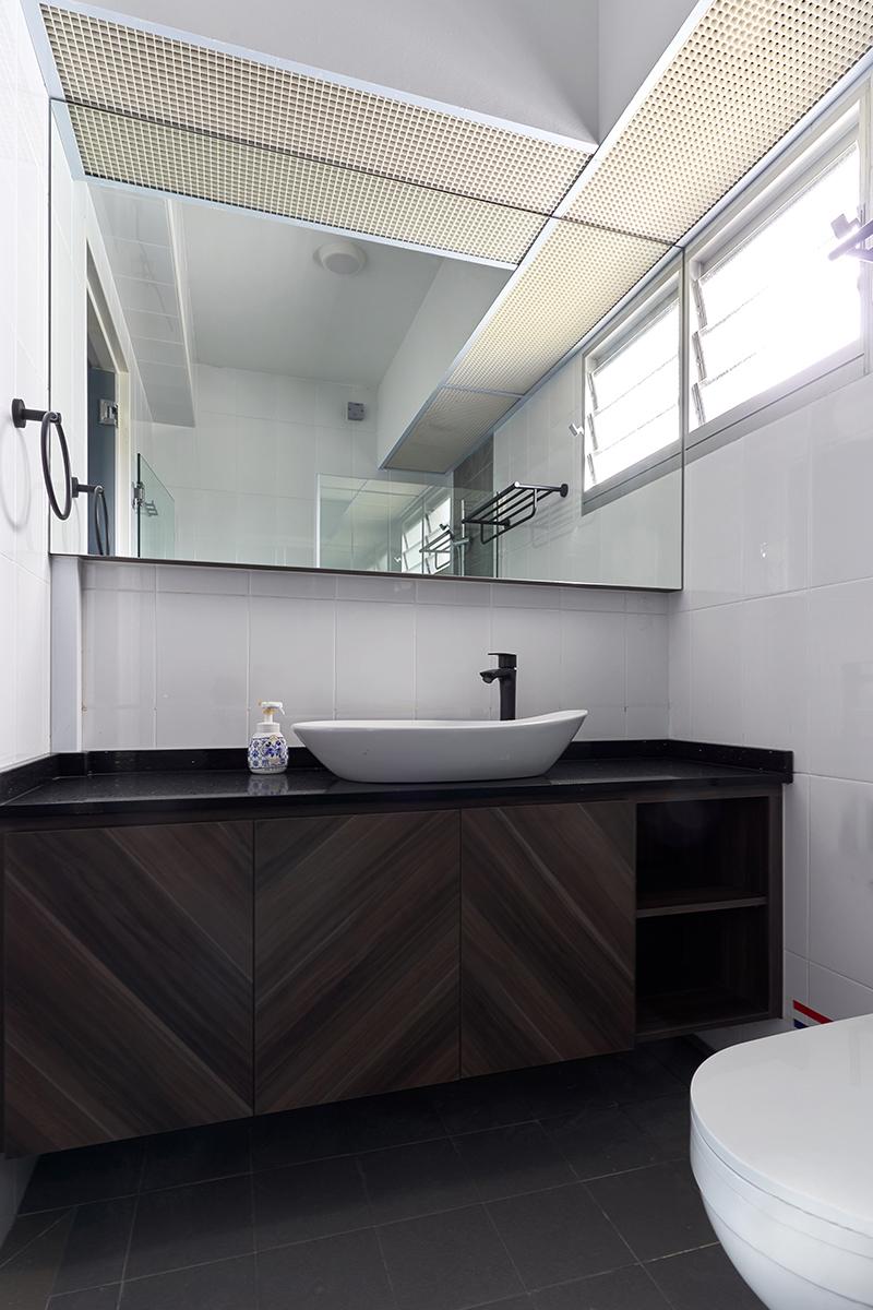 Modern, Scandinavian Design - Bathroom - HDB 4 Room - Design by Swiss Interior Design Pte Ltd