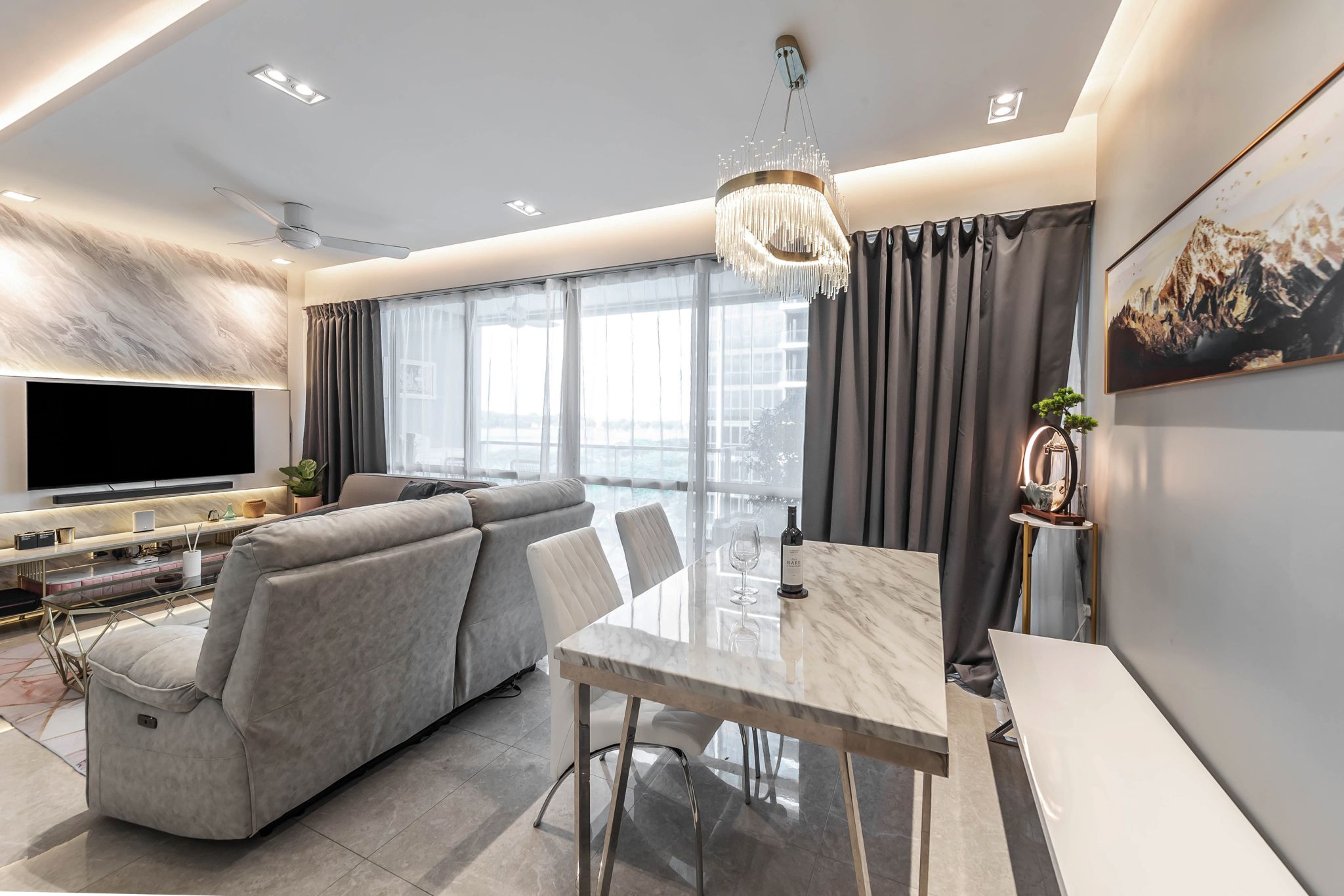 Modern Design - Dining Room - Condominium - Design by Swiss Interior Design Pte Ltd