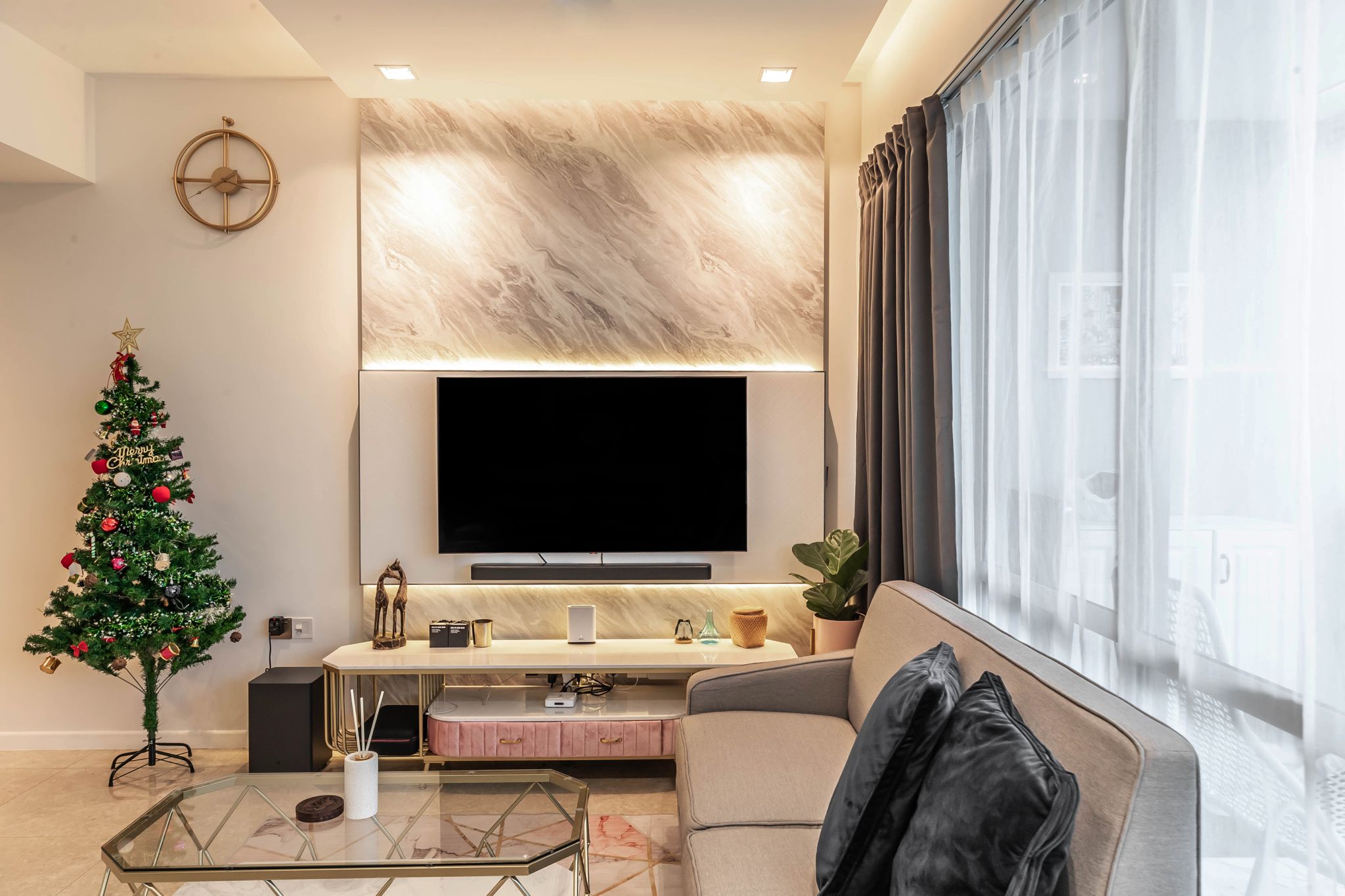 Modern Design - Living Room - Condominium - Design by Swiss Interior Design Pte Ltd