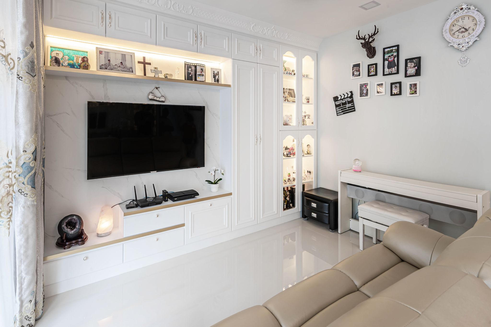 Victorian Design - Living Room - Condominium - Design by Swiss Interior Design Pte Ltd