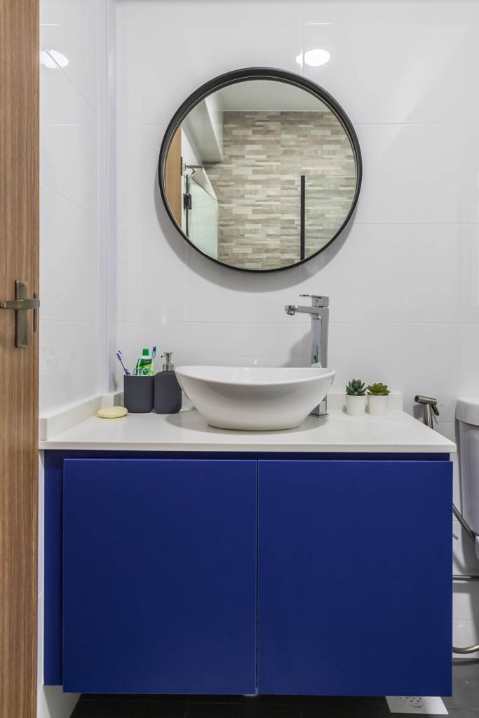 Modern, Scandinavian Design - Bathroom - HDB 4 Room - Design by Swiss Interior Design Pte Ltd