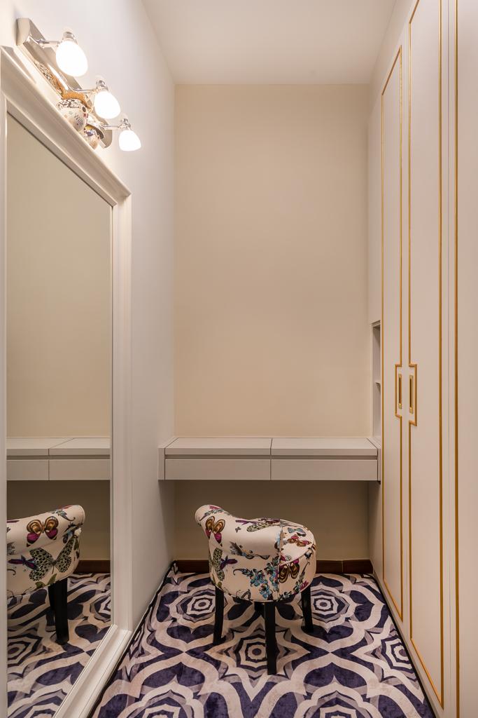 Victorian Design - Bedroom - HDB 4 Room - Design by Swiss Interior Design Pte Ltd