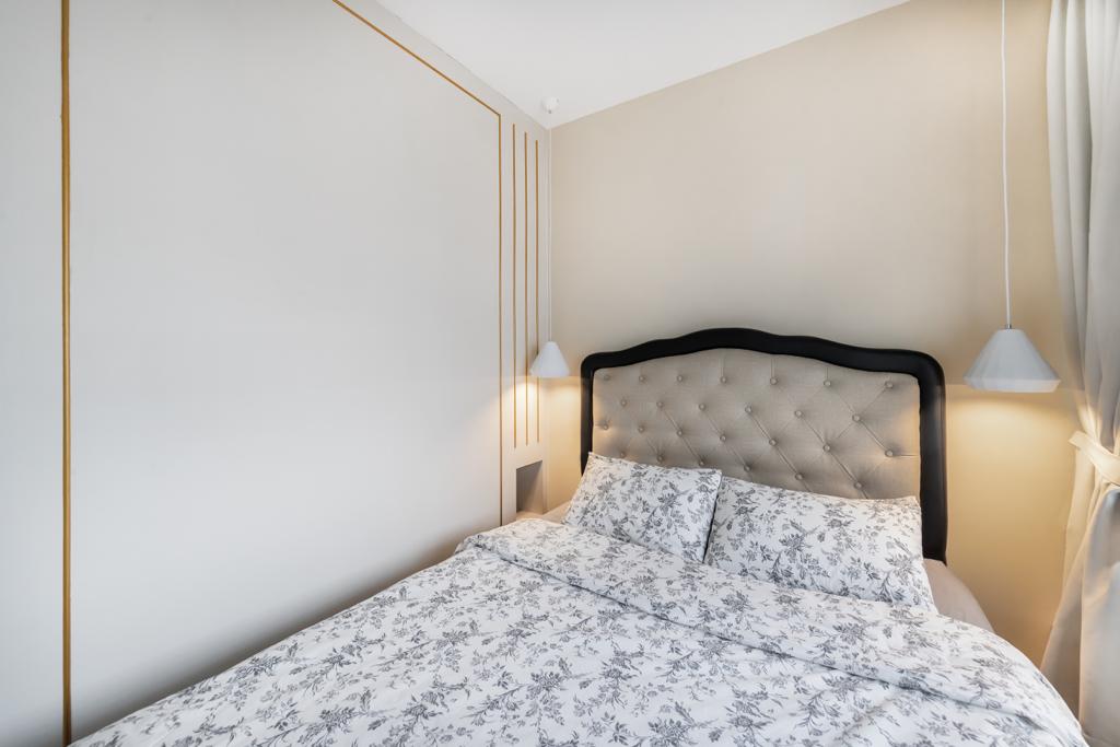 Victorian Design - Bedroom - HDB 4 Room - Design by Swiss Interior Design Pte Ltd