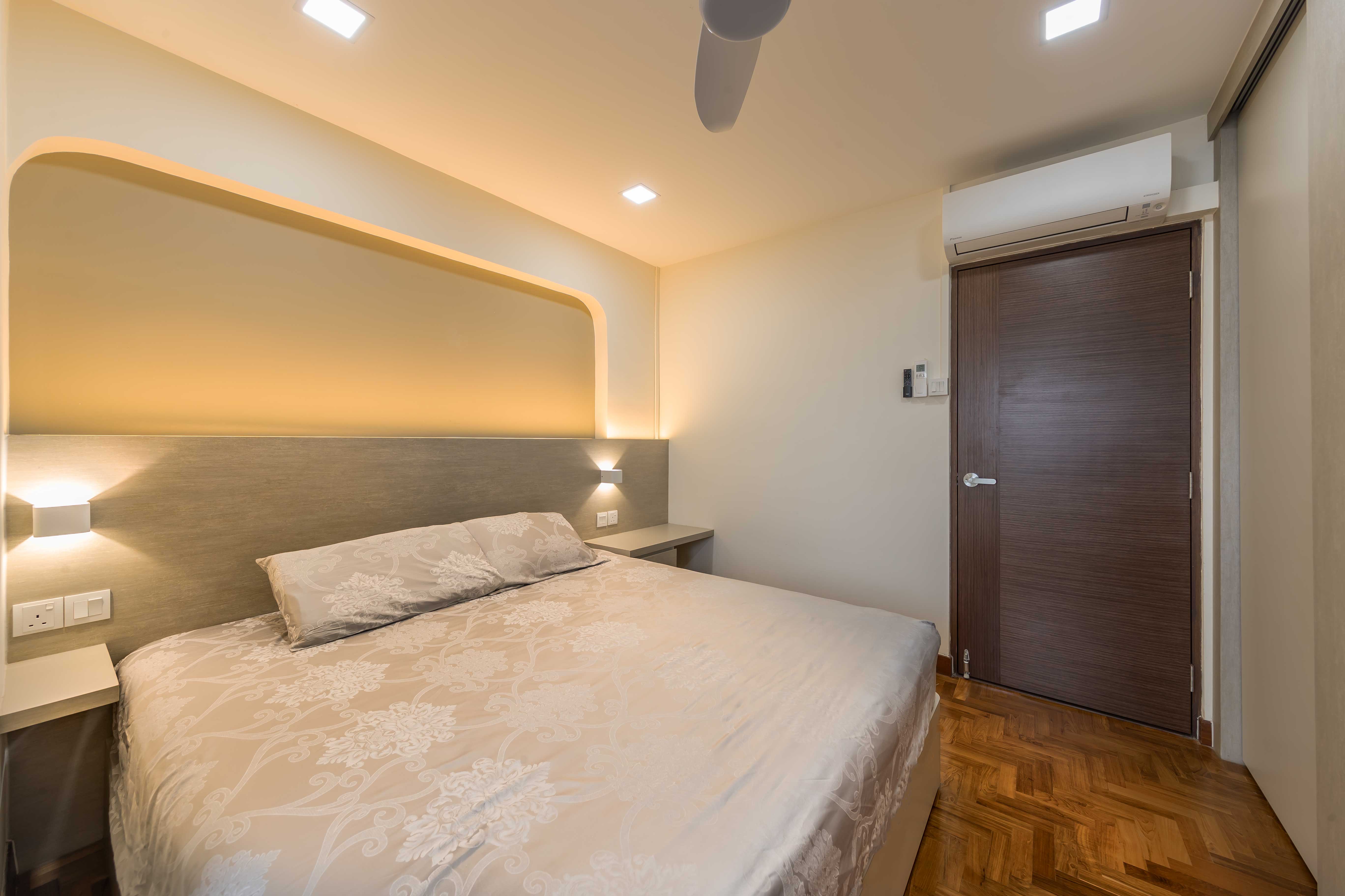 Modern, Scandinavian Design - Bedroom - HDB 5 Room - Design by Swiss Interior Design Pte Ltd