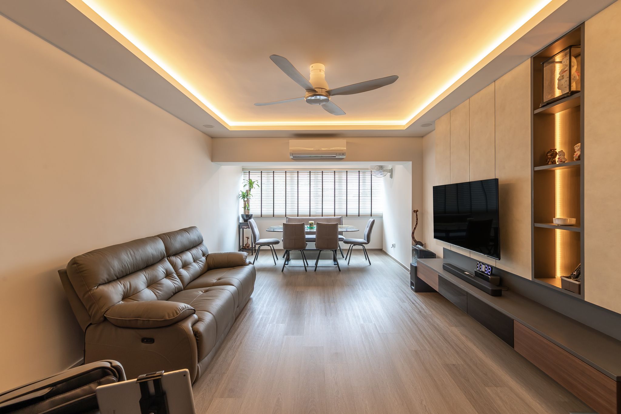 Modern, Scandinavian Design - Living Room - HDB Executive Apartment - Design by Swiss Interior Design Pte Ltd