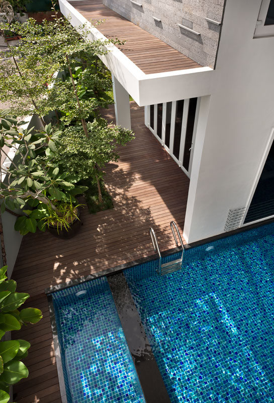 Contemporary, Modern Design - Balcony - Landed House - Design by Taims Interior Pte Ltd