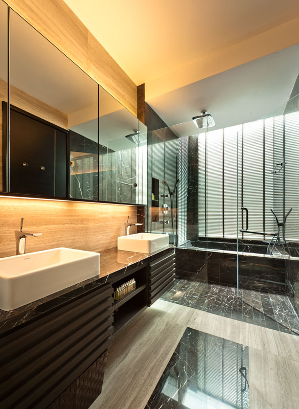 Contemporary, Modern Design - Bathroom - Landed House - Design by Taims Interior Pte Ltd