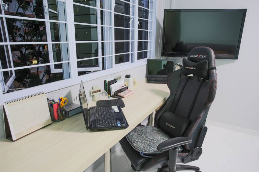 Contemporary Design - Study Room - HDB 3 Room - Design by ted iD Pte Ltd