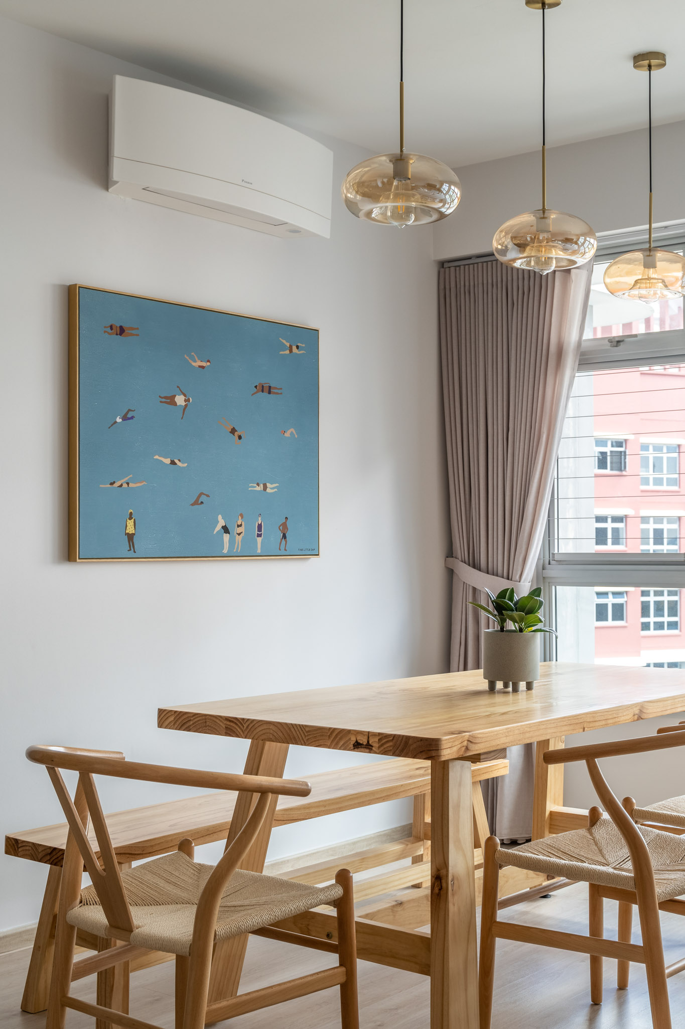 Modern, Scandinavian Design - Dining Room - HDB 5 Room - Design by The Alchemists Design