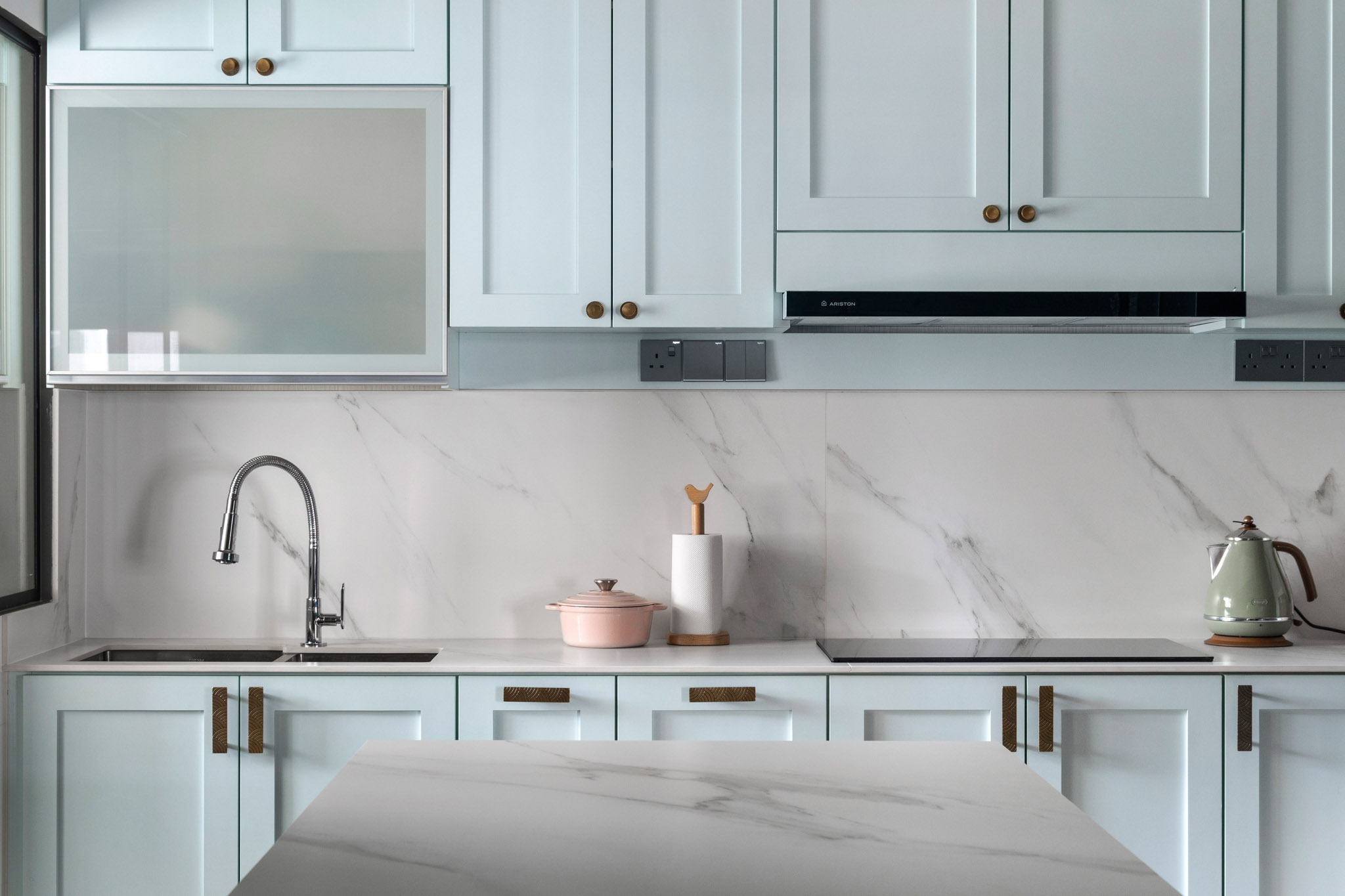 Modern, Rustic, Scandinavian Design - Kitchen - HDB 4 Room - Design by The Alchemists Design