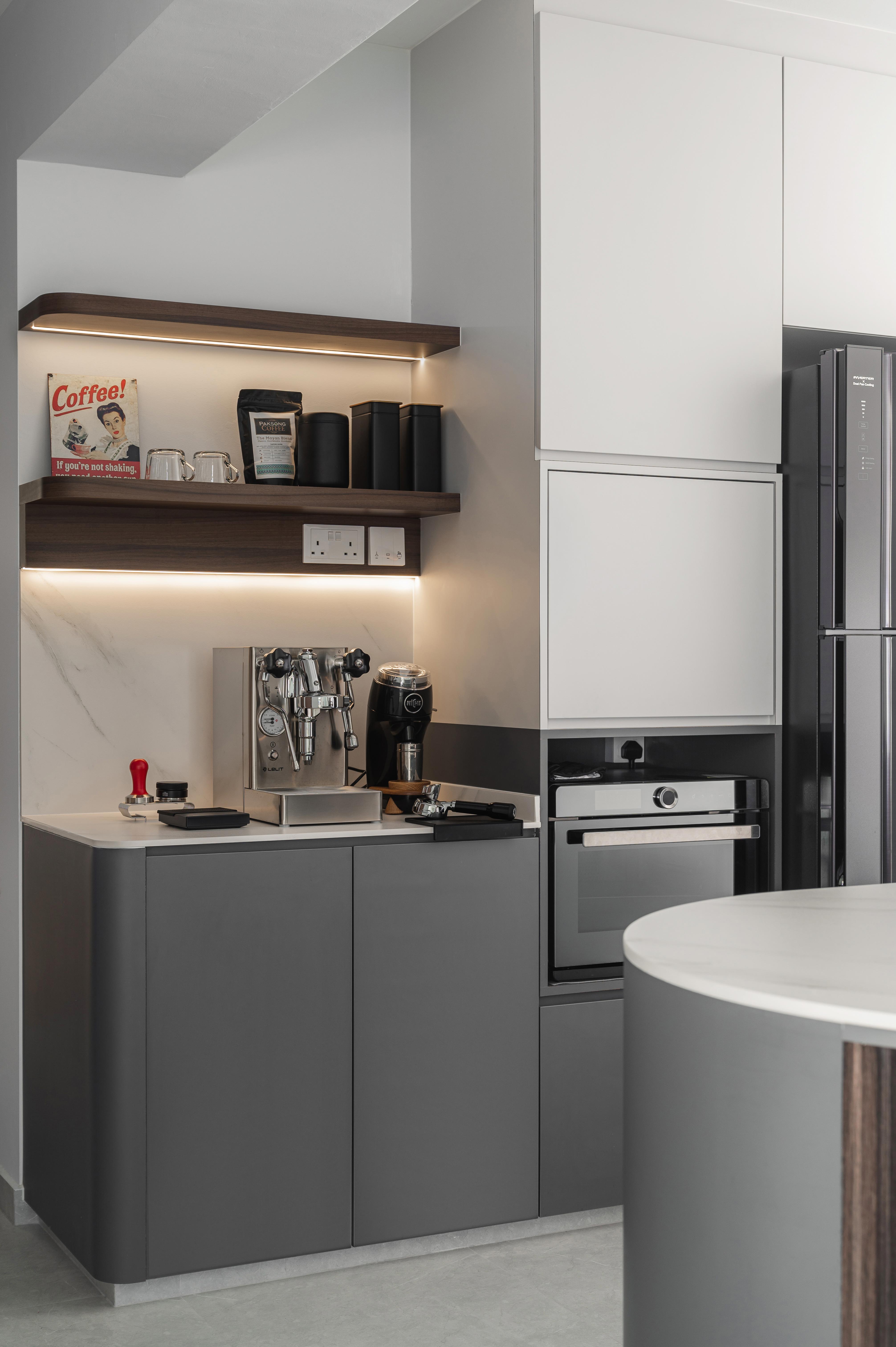 Industrial, Modern Design - Kitchen - HDB 4 Room - Design by The Alchemists Design