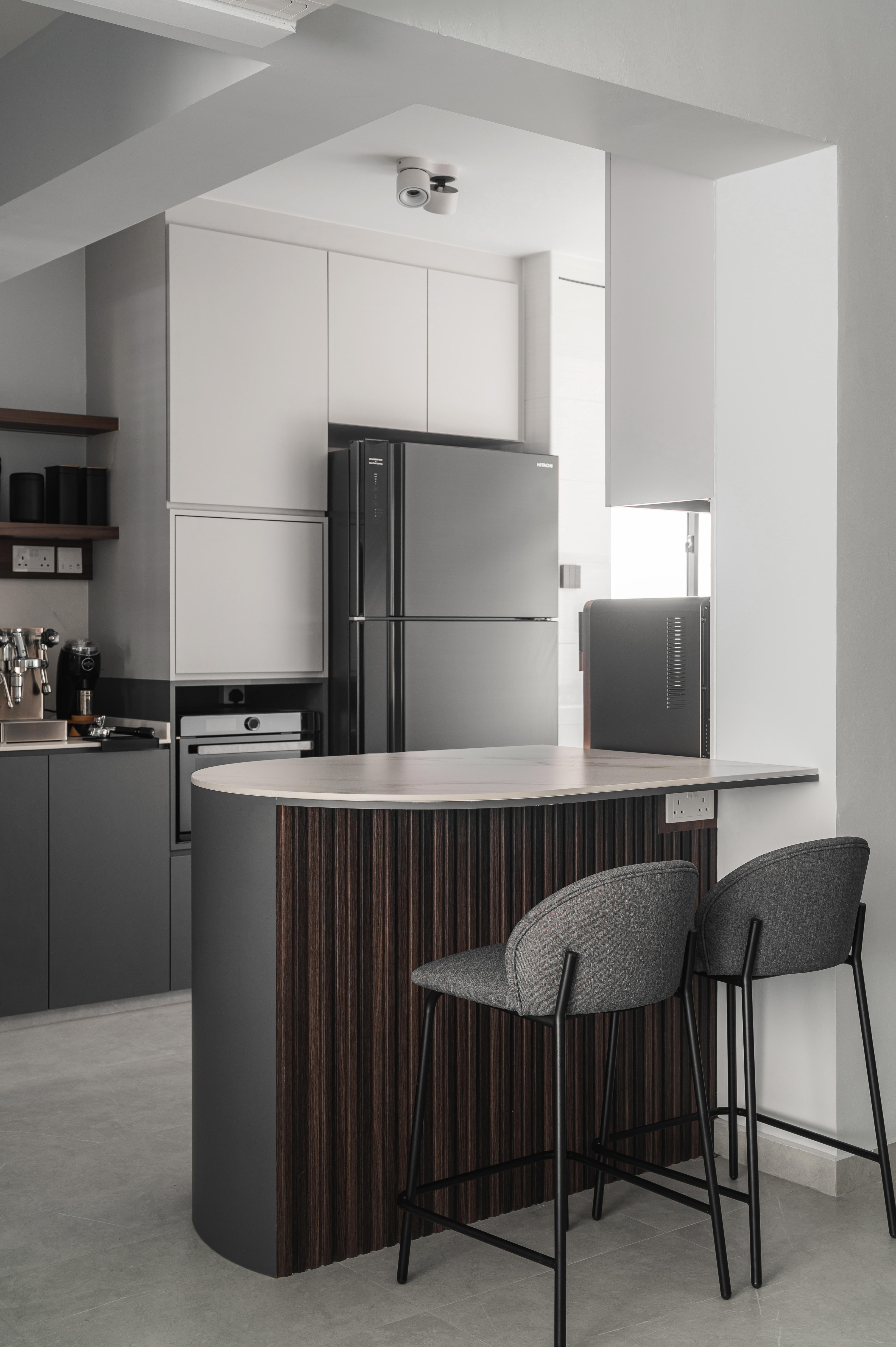 Industrial, Modern Design - Kitchen - HDB 4 Room - Design by The Alchemists Design
