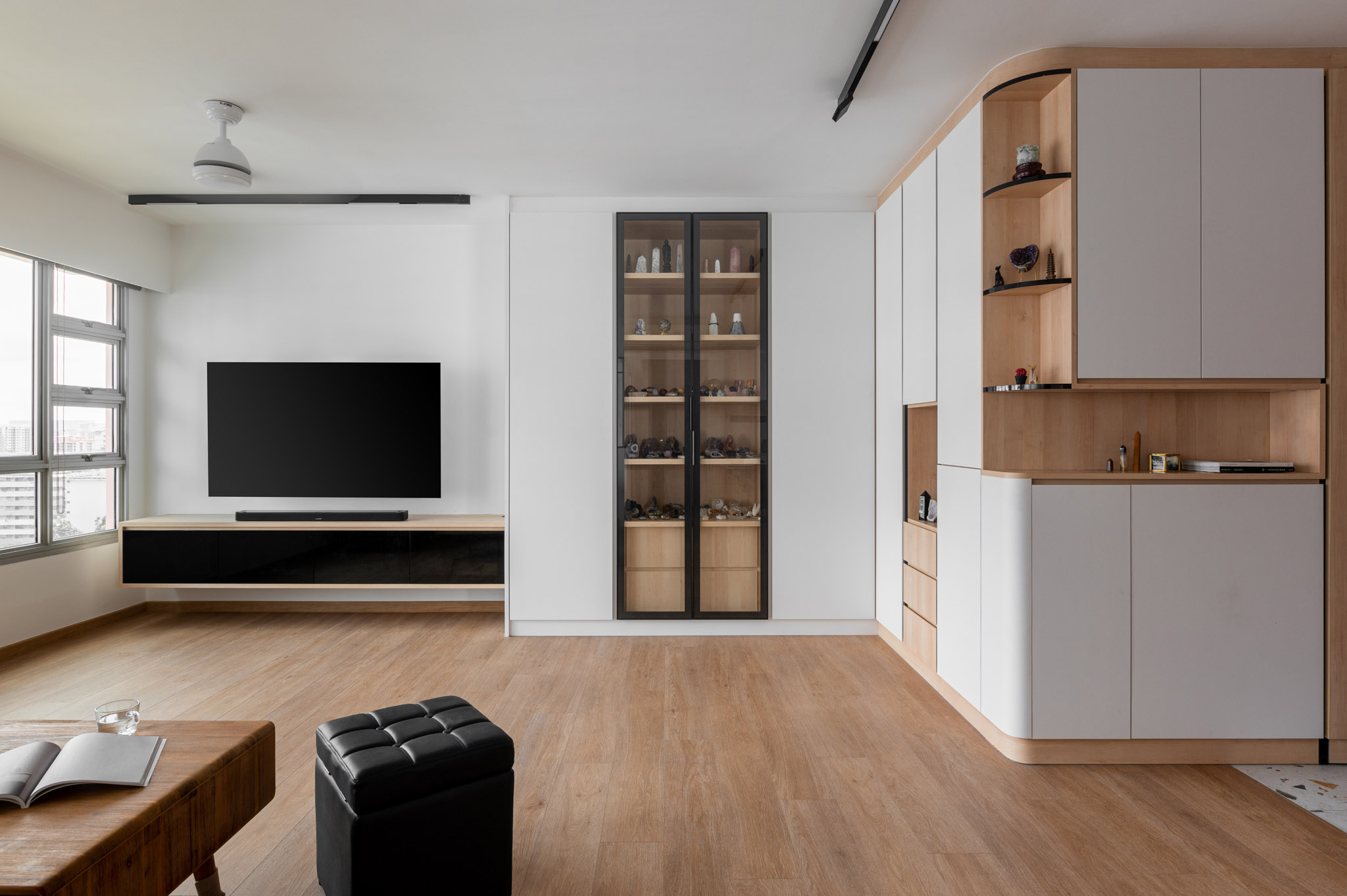 Modern, Scandinavian Design - Living Room - HDB 5 Room - Design by The Alchemists Design