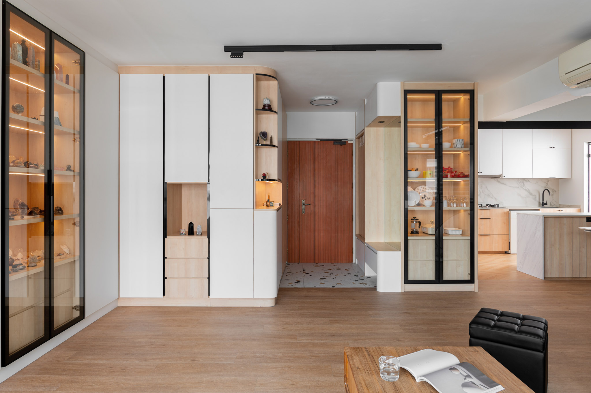 Modern, Scandinavian Design - Living Room - HDB 5 Room - Design by The Alchemists Design