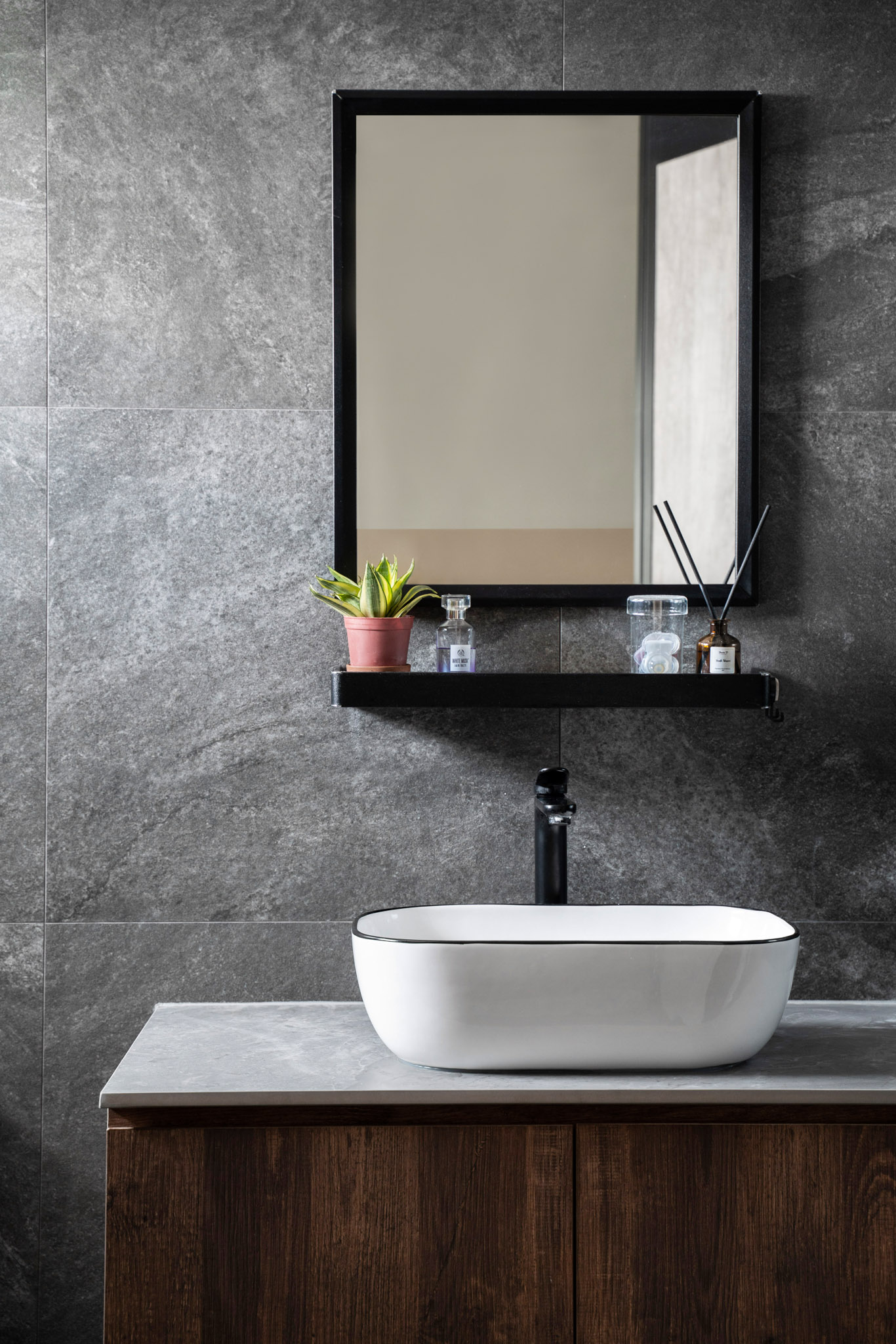 Eclectic, Rustic, Tropical Design - Bathroom - HDB Executive Apartment - Design by The Alchemists Design
