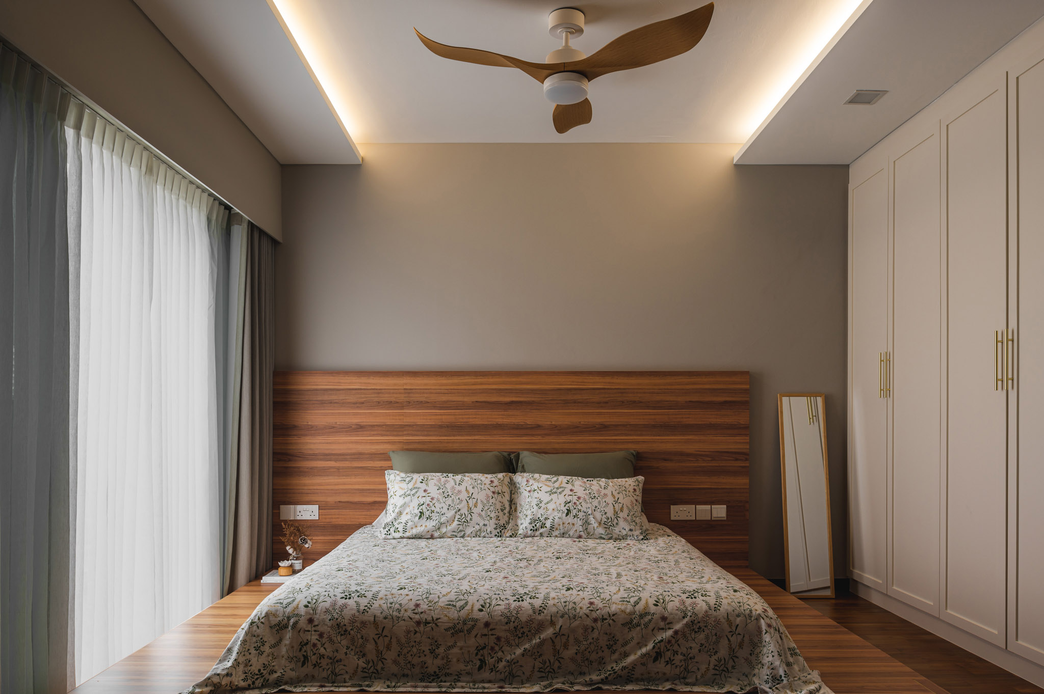 Modern, Rustic, Scandinavian Design - Bedroom - HDB 5 Room - Design by The Alchemists Design