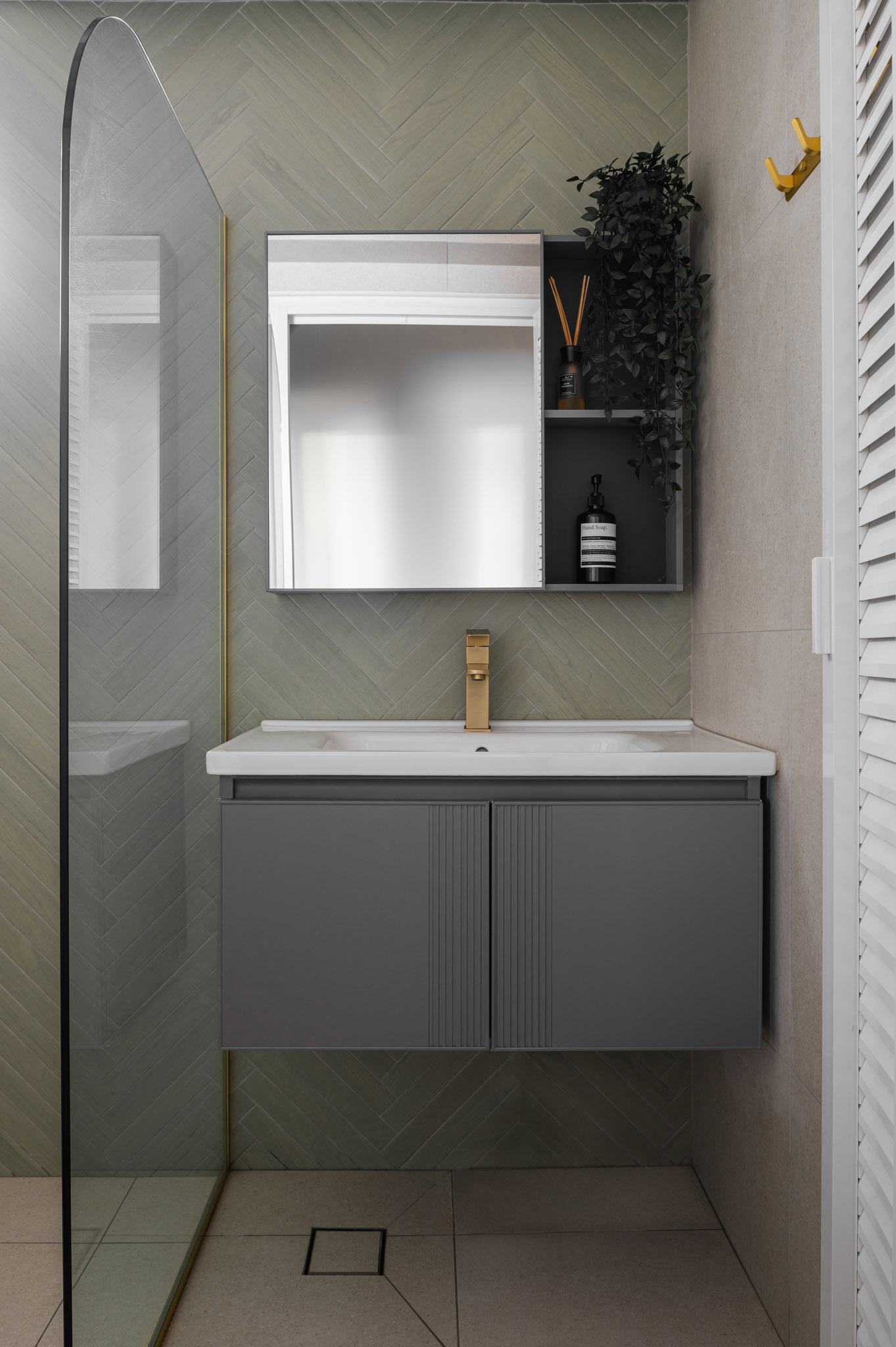 Modern, Rustic, Scandinavian Design - Bathroom - HDB 5 Room - Design by The Alchemists Design
