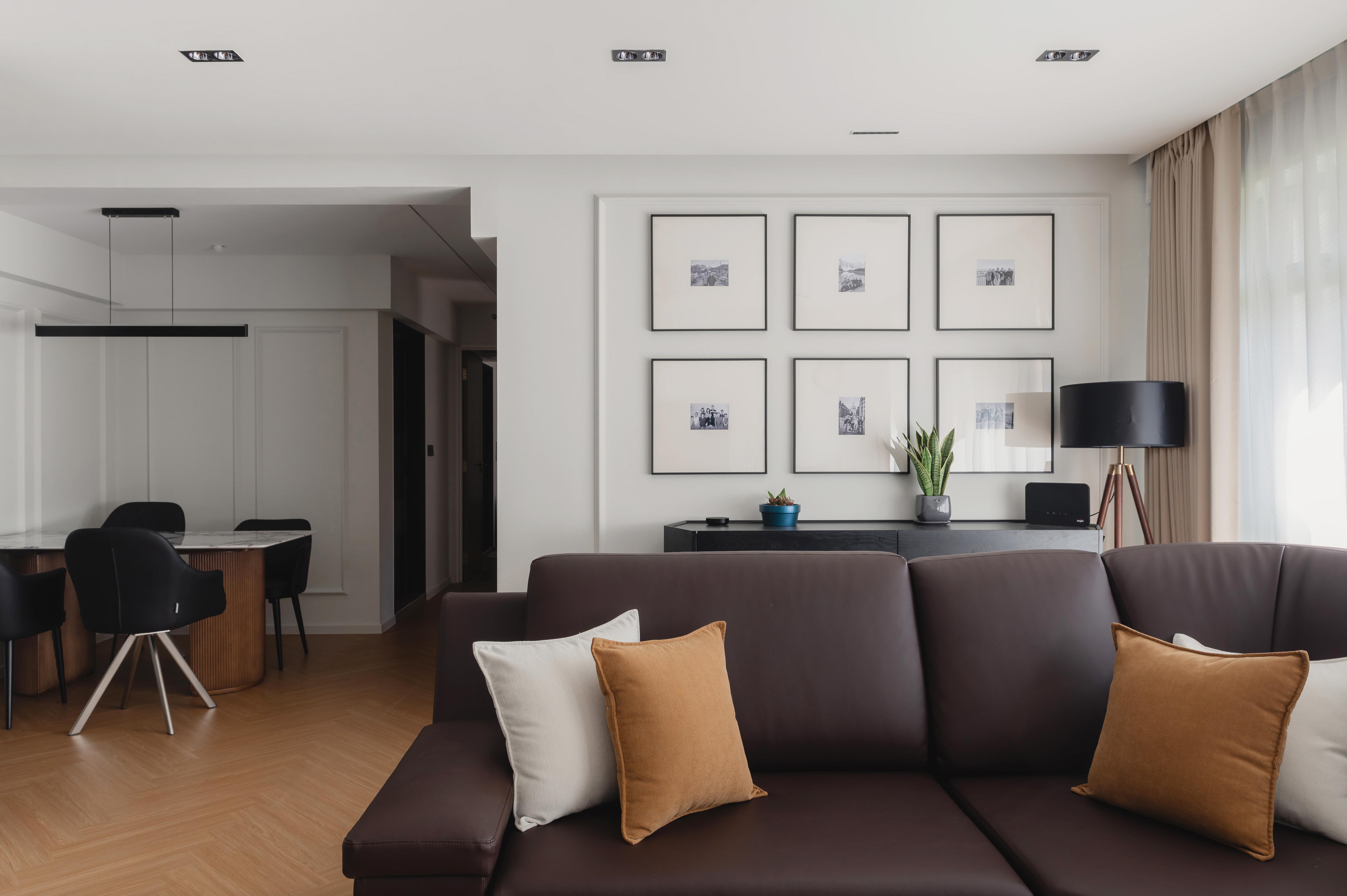 Modern, Victorian Design - Living Room - HDB 5 Room - Design by The Alchemists Design