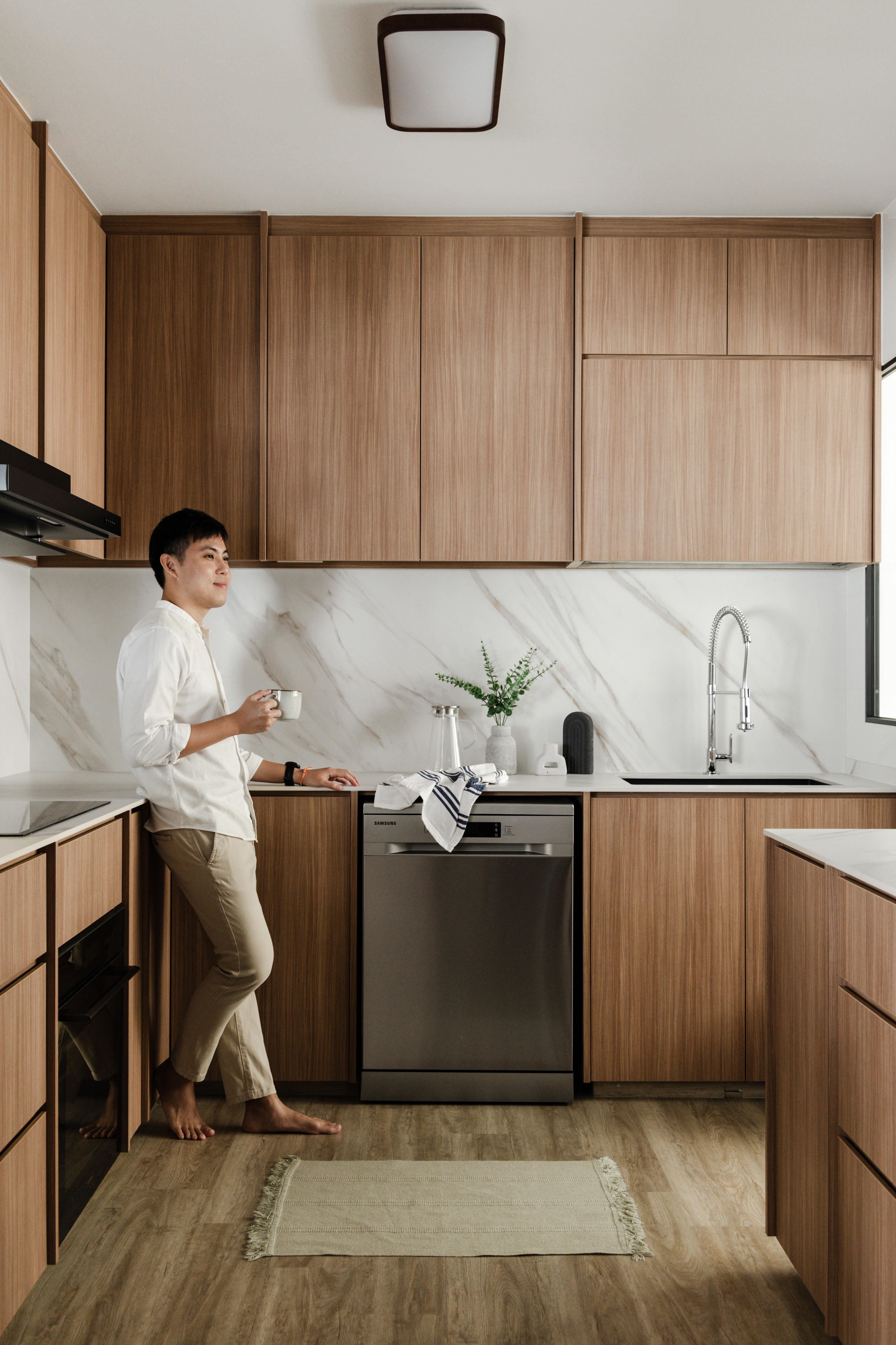 Modern, Others, Scandinavian Design - Kitchen - HDB 5 Room - Design by The Alchemists Design