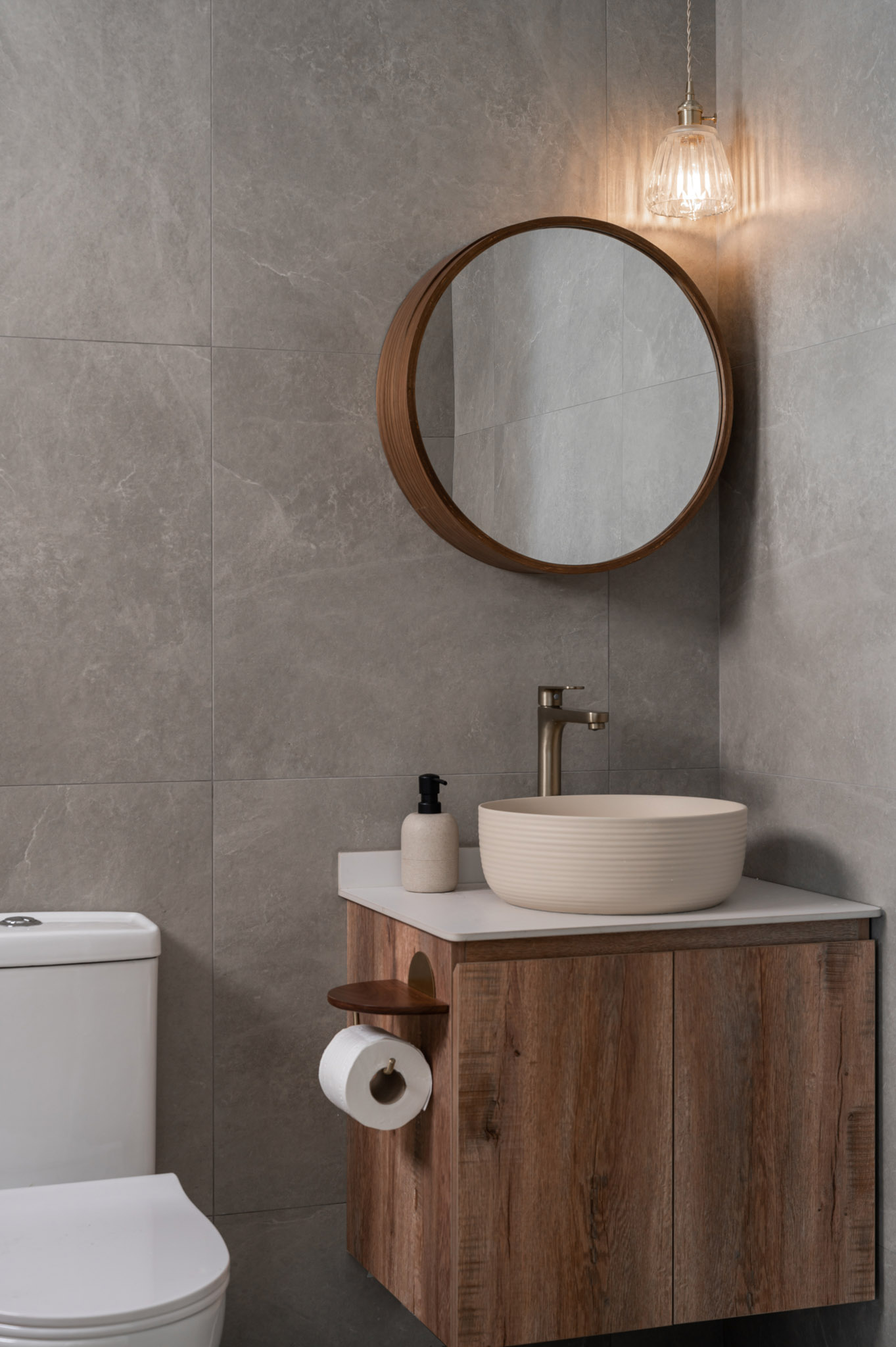 Eclectic, Retro, Vintage Design - Bathroom - HDB 4 Room - Design by The Alchemists Design