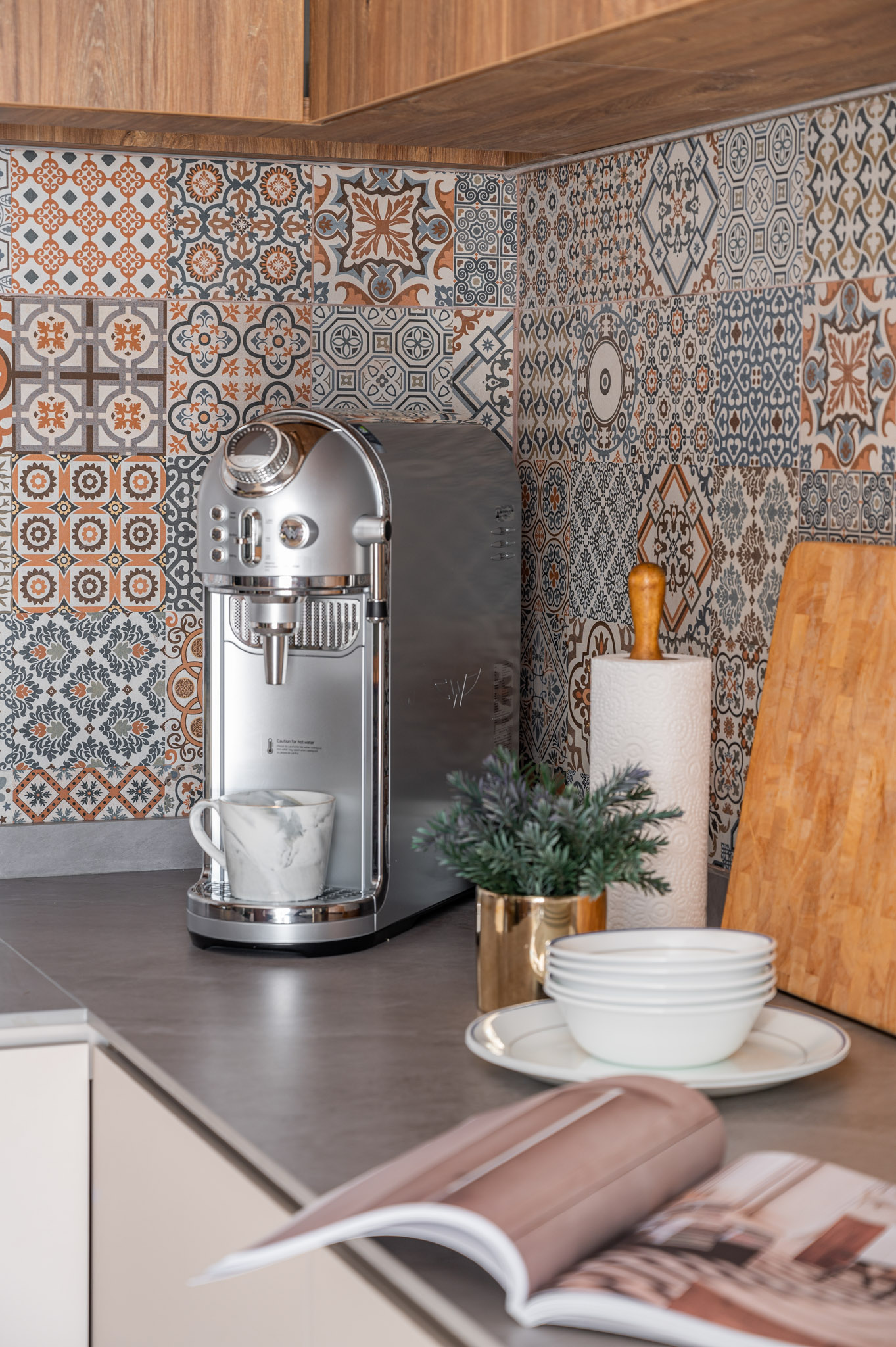 Modern, Others, Rustic Design - Kitchen - HDB 4 Room - Design by The Alchemists Design