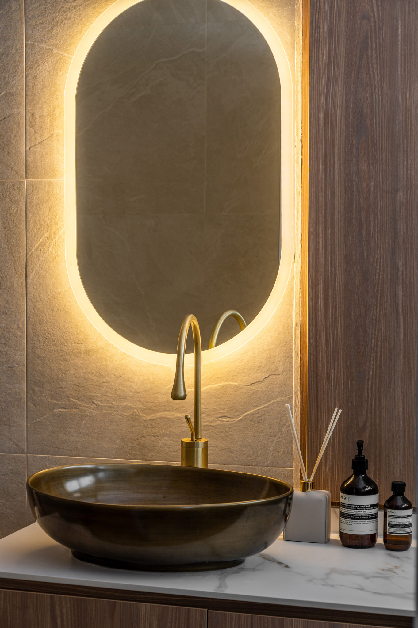 Modern, Others, Rustic Design - Bathroom - HDB 4 Room - Design by The Alchemists Design