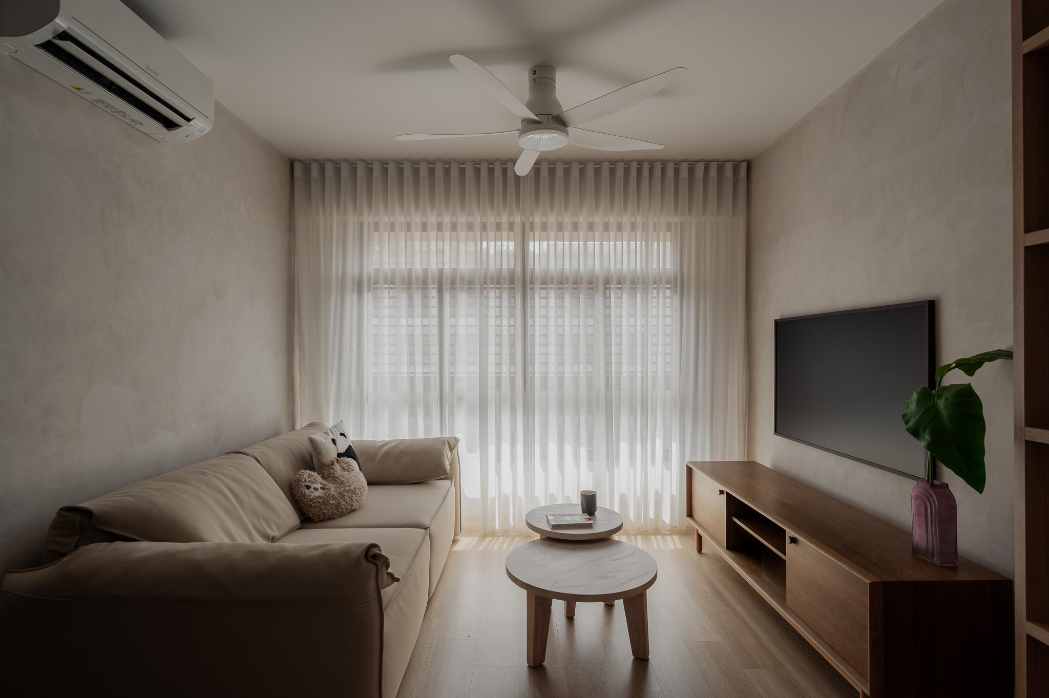 Minimalist, Modern, Scandinavian Design - Living Room - HDB 4 Room - Design by The Alchemists Design