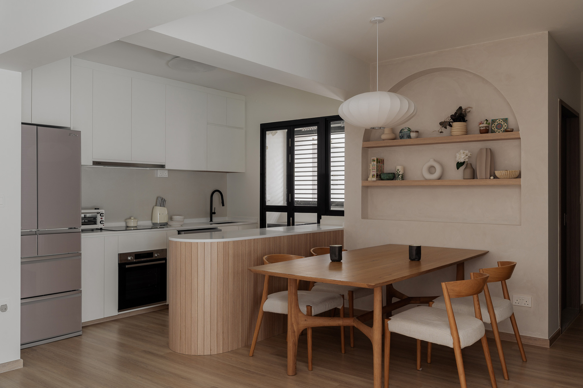 Minimalist, Modern, Scandinavian Design - Kitchen - HDB 4 Room - Design by The Alchemists Design