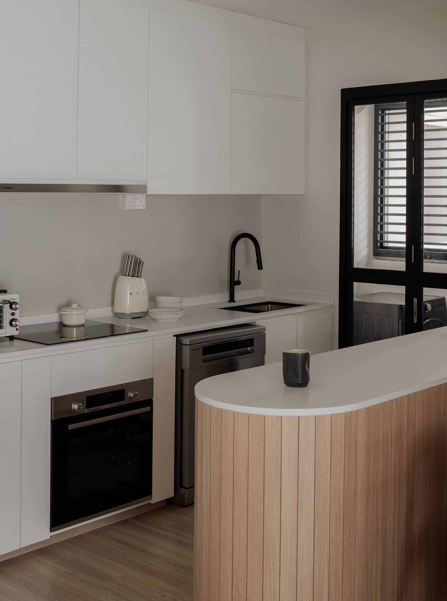 Minimalist, Modern, Scandinavian Design - Kitchen - HDB 4 Room - Design by The Alchemists Design