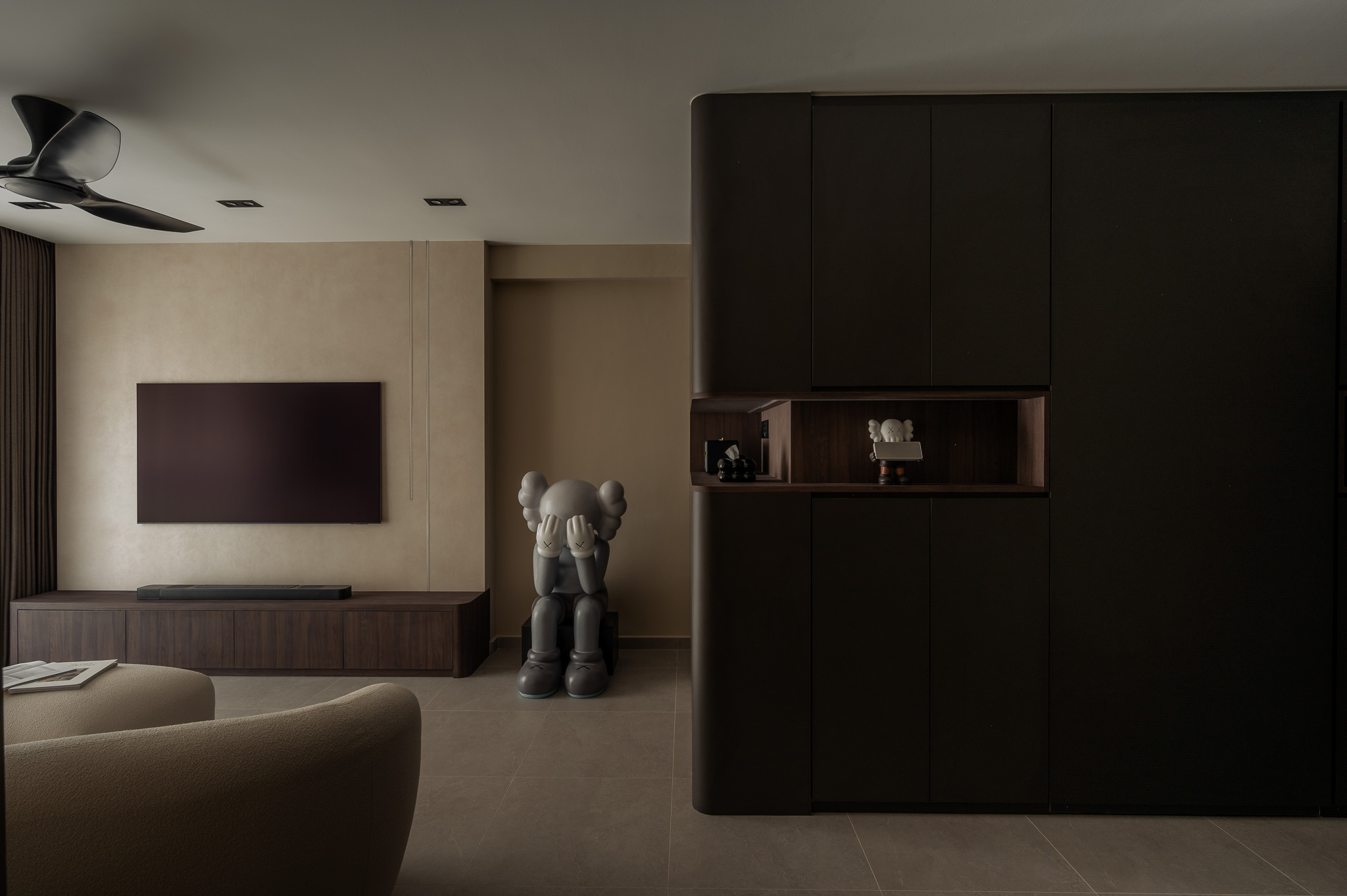 Contemporary, Minimalist, Modern Design - Living Room - HDB 4 Room - Design by The Alchemists Design