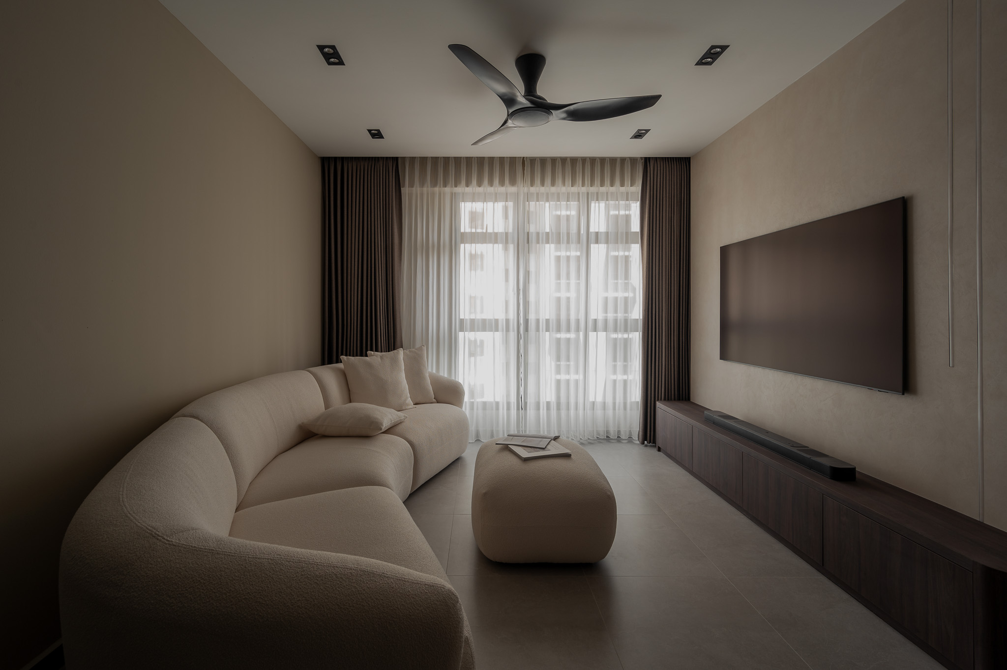 Contemporary, Minimalist, Modern Design - Living Room - HDB 4 Room - Design by The Alchemists Design