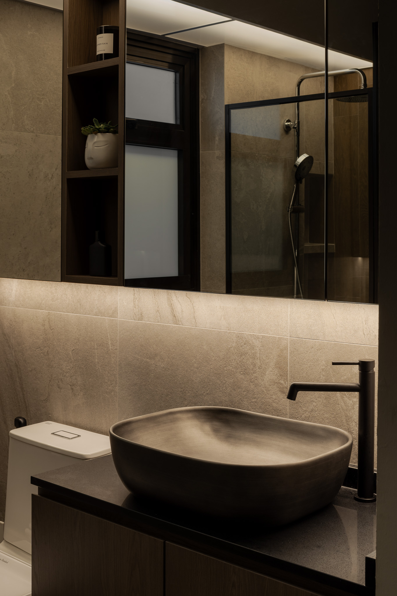Contemporary, Minimalist, Modern Design - Bathroom - HDB 4 Room - Design by The Alchemists Design