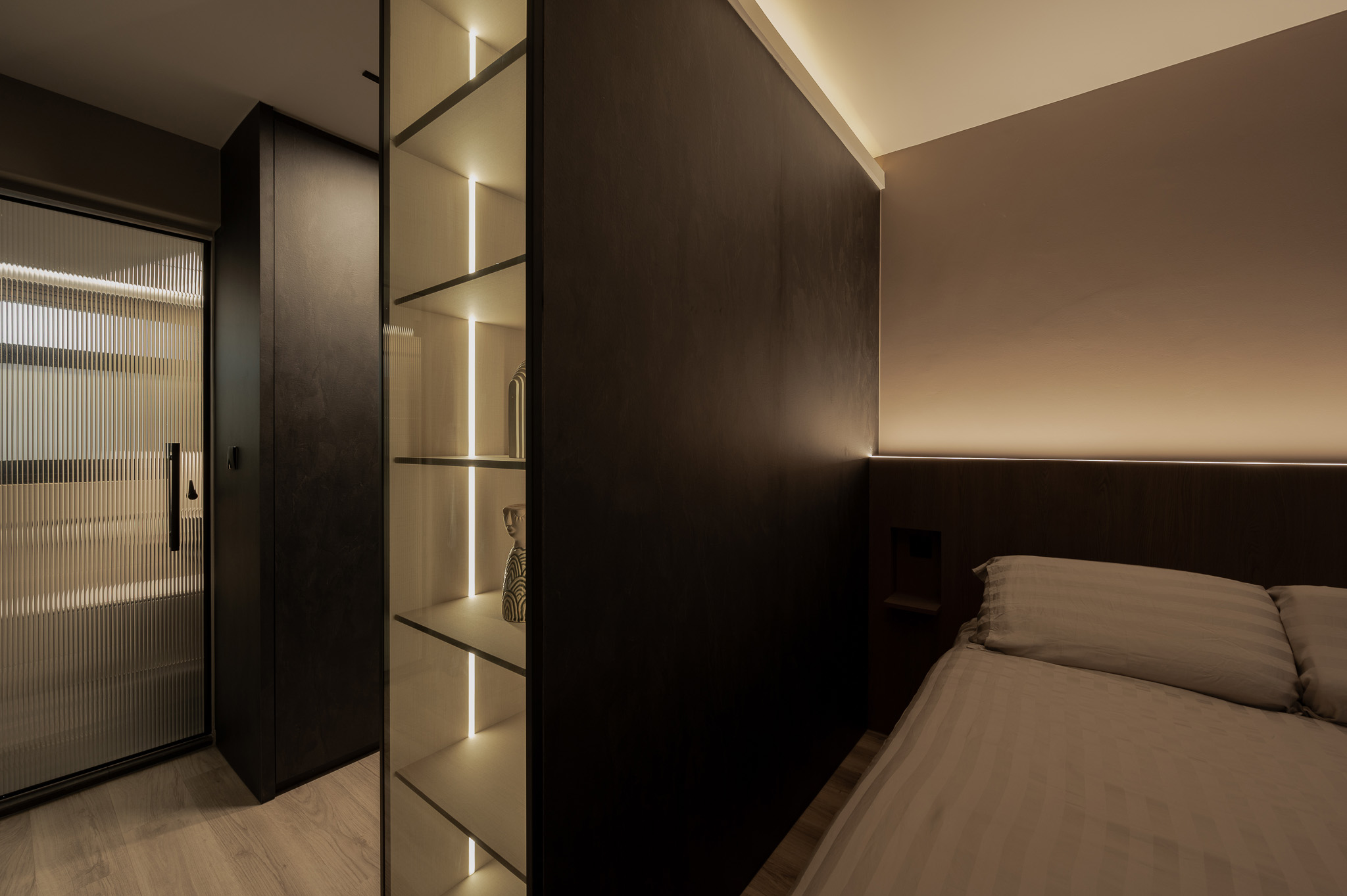 Contemporary, Minimalist, Modern Design - Bedroom - HDB 4 Room - Design by The Alchemists Design