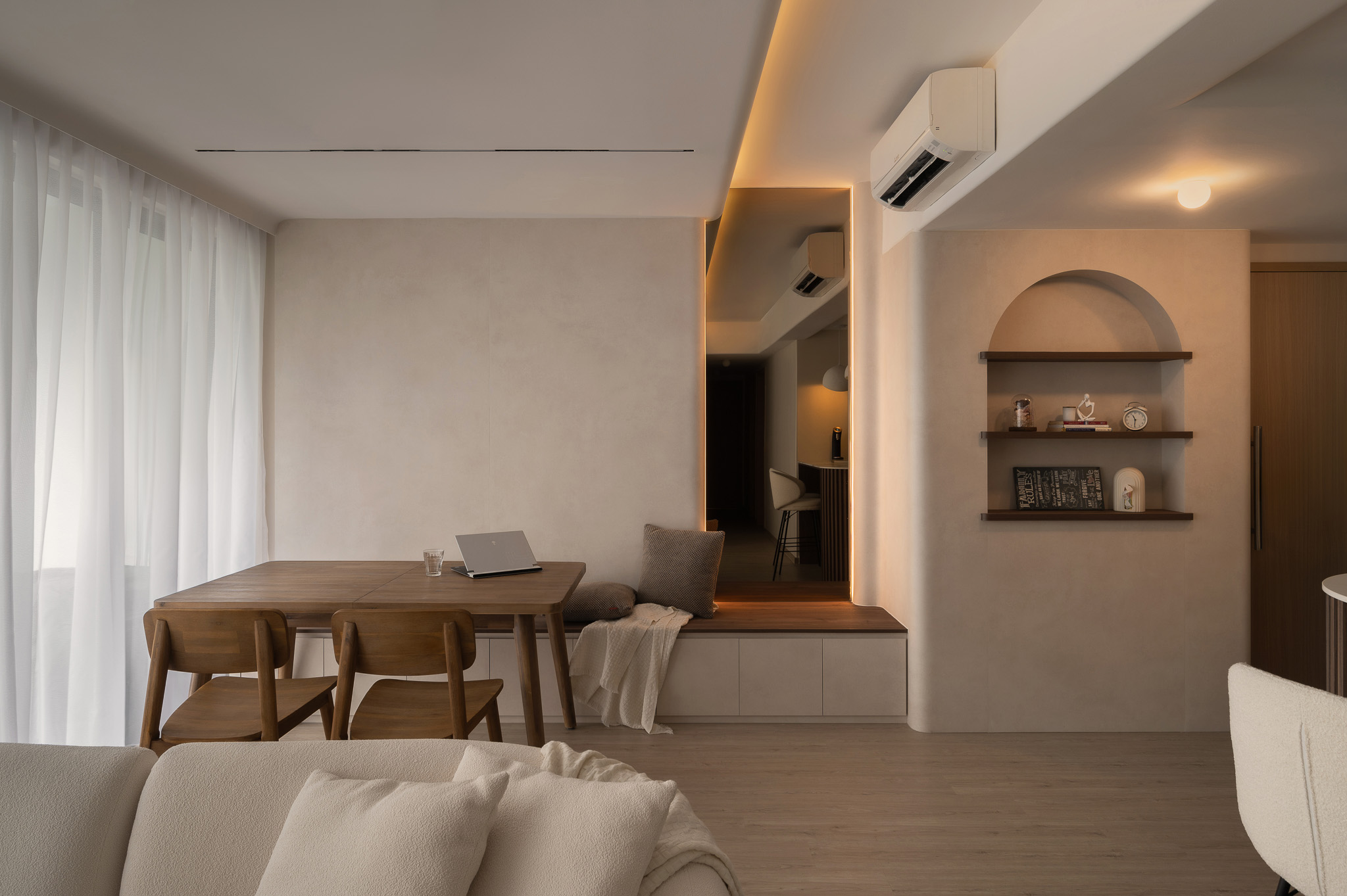 Minimalist, Modern, Scandinavian Design - Dining Room - Condominium - Design by The Alchemists Design