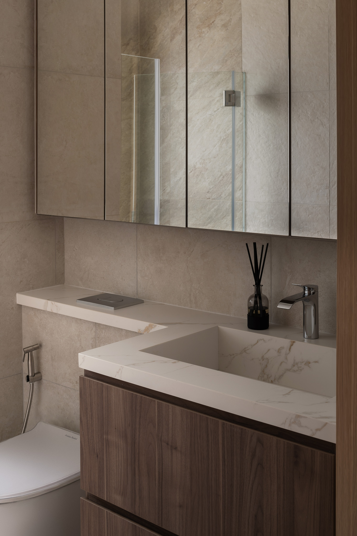 Minimalist, Modern, Scandinavian Design - Bathroom - Condominium - Design by The Alchemists Design